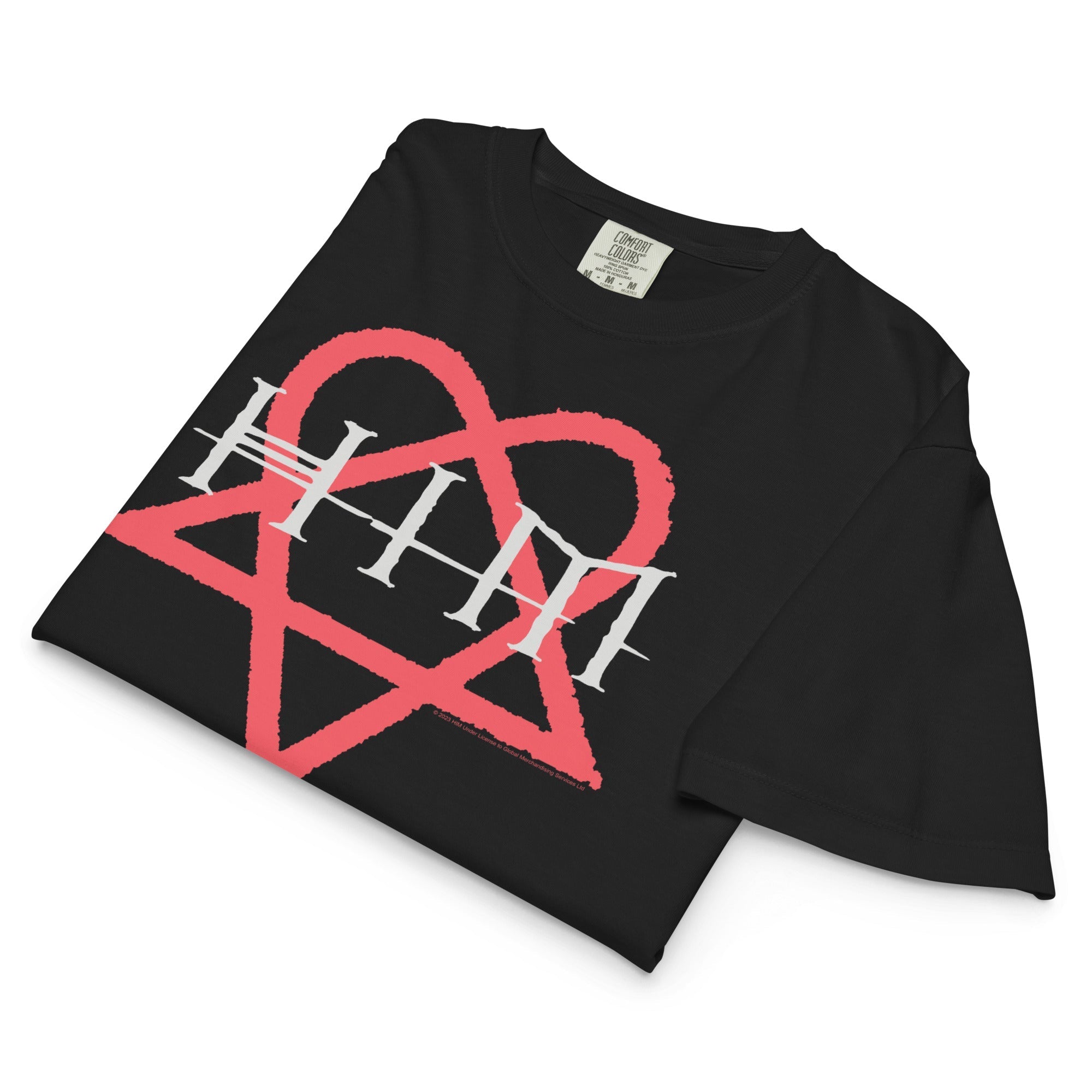 HIM Heartkiller Mineral Wash Womens Crop Top