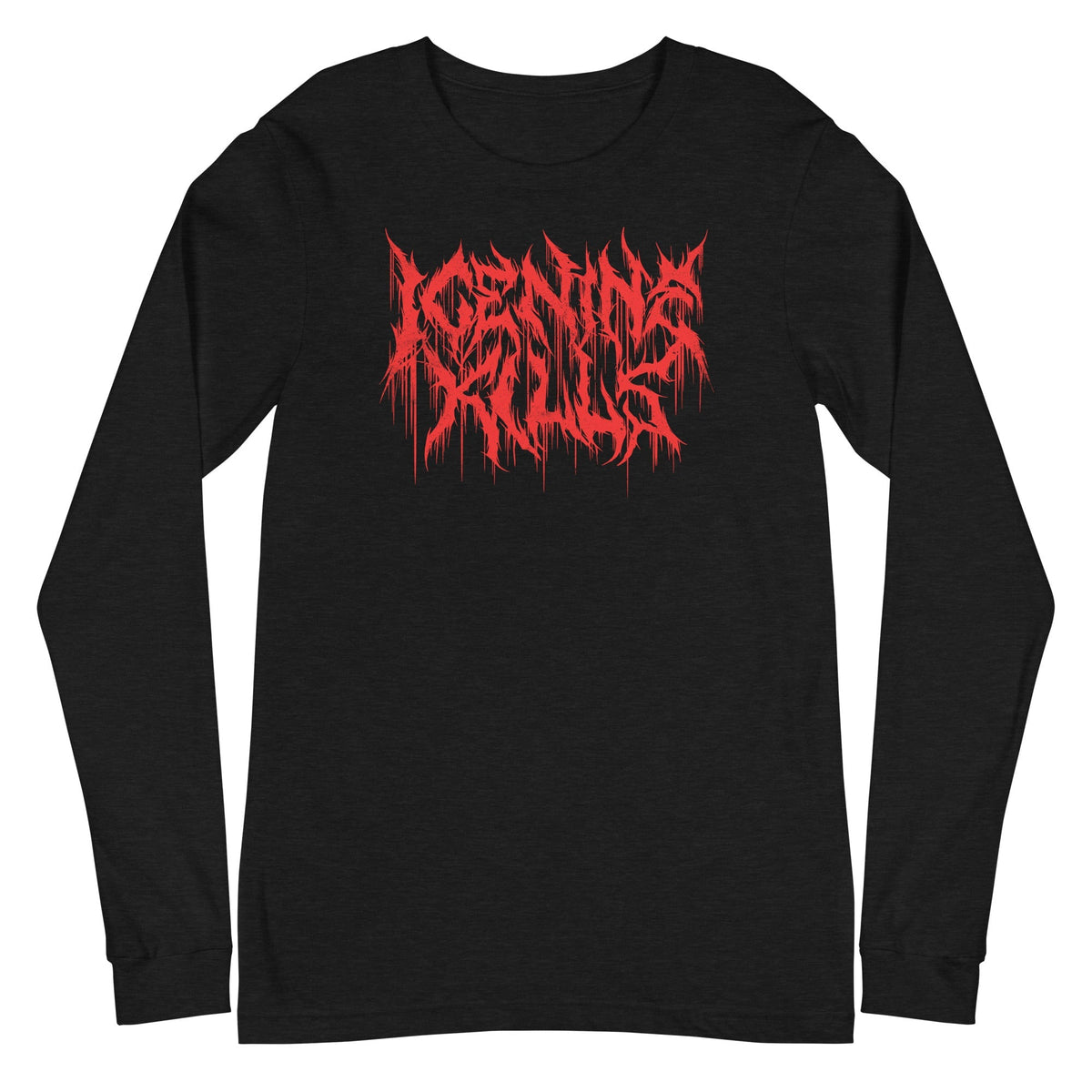 Ice Nine Kills - Drip Logo Long Sleeve T-Shirt
