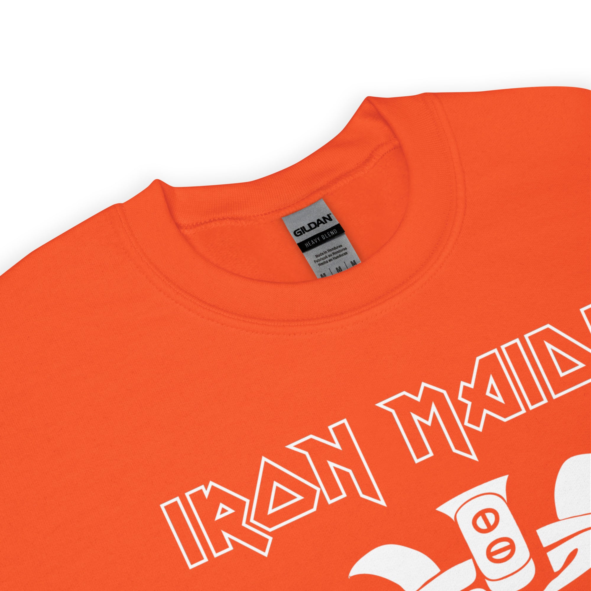 Iron Maiden Orange Powerslave Sweatshirt