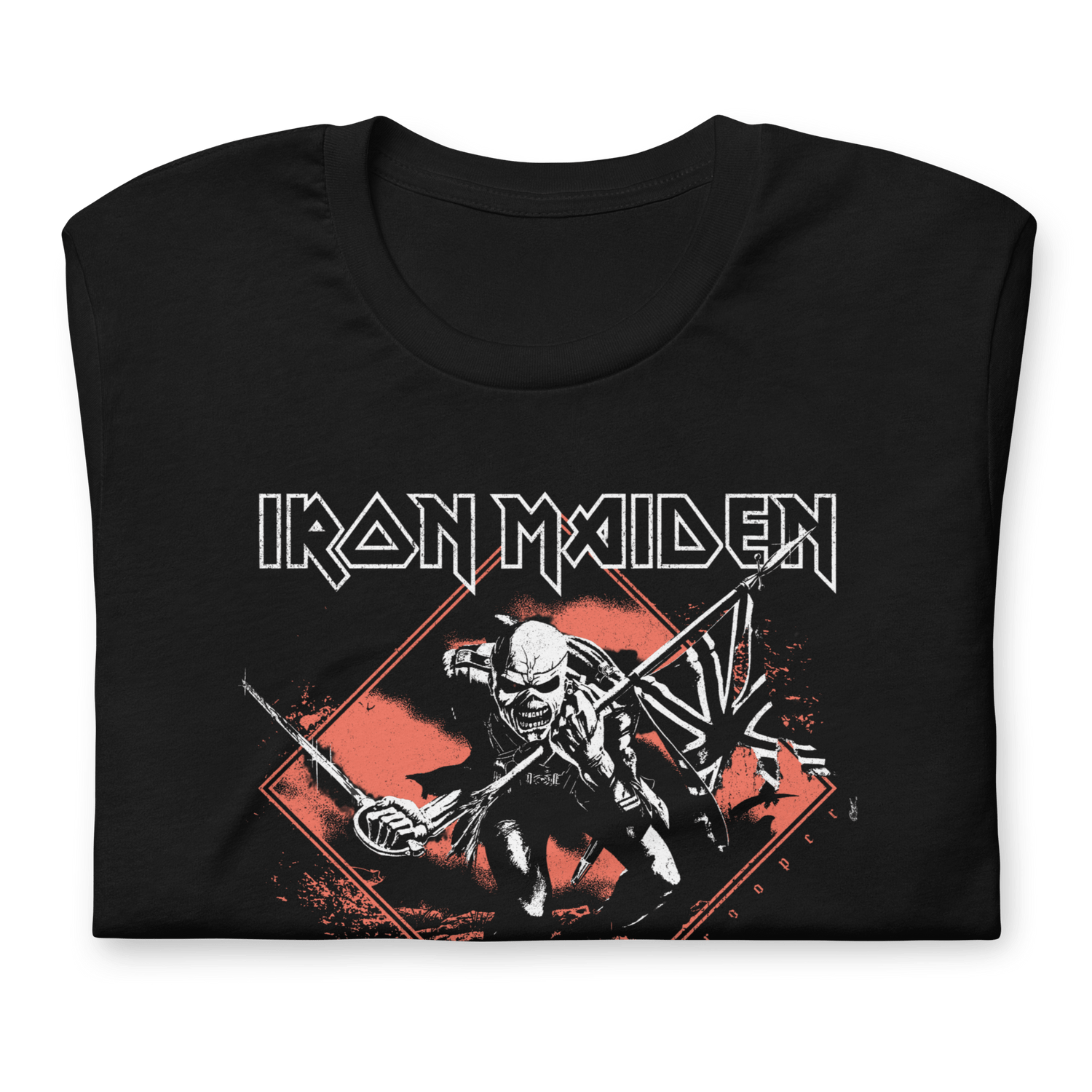 Iron Maiden - Trooper Diamond Jumbo Print T-Shirt
