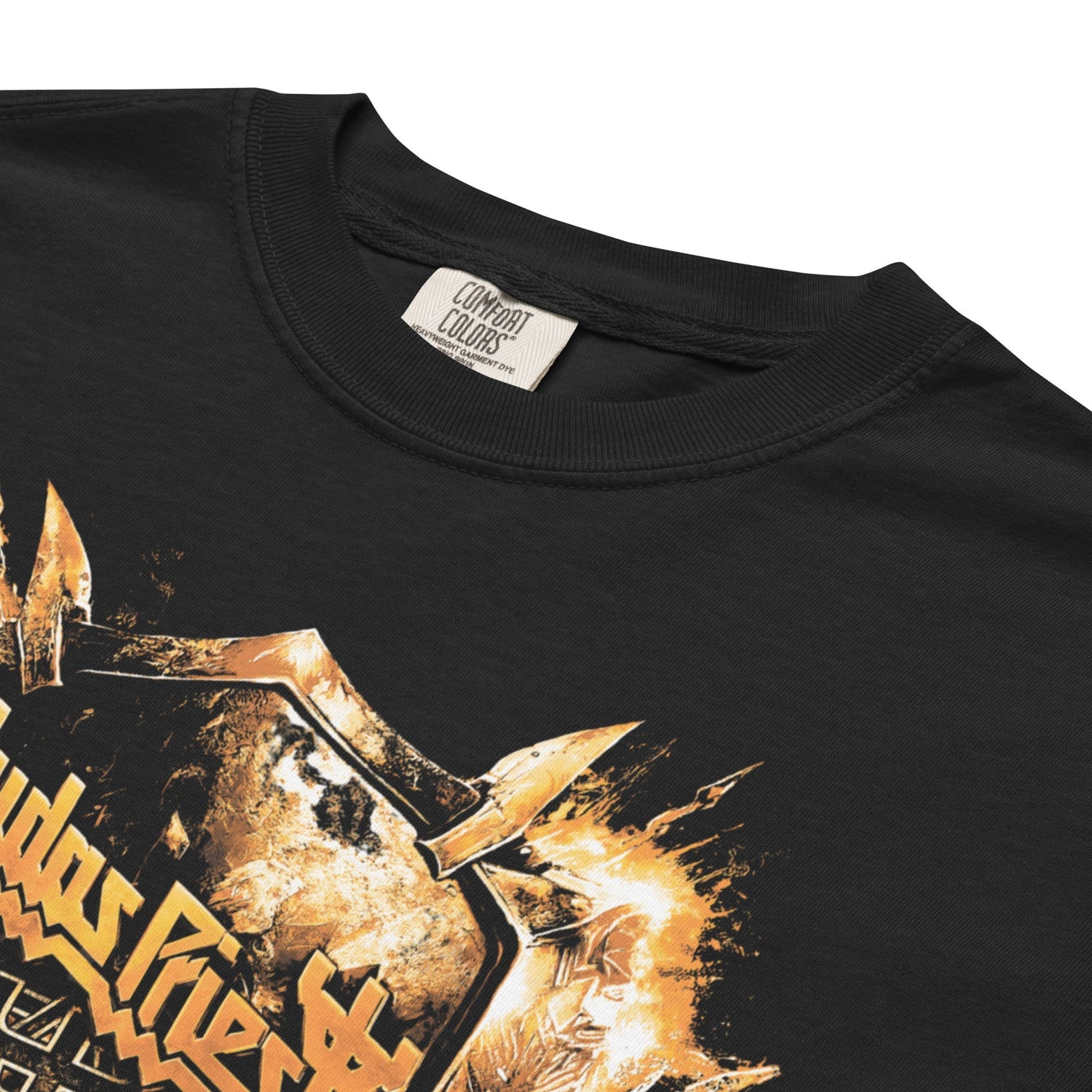 Judas Priest Panic Attack Mineral Wash T-Shirt