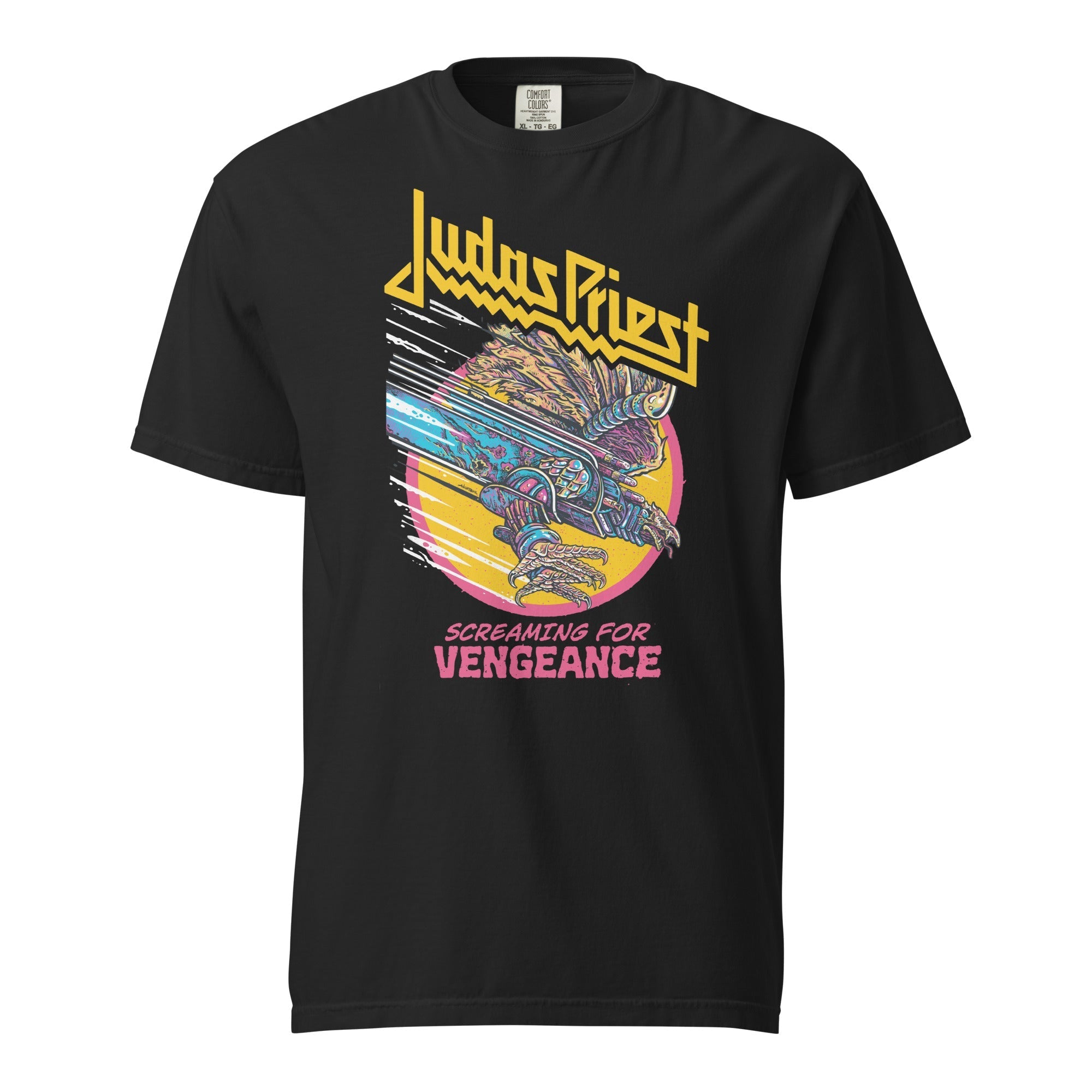 Judas Priest 8th Studio Album Mineral Wash T-Shirt