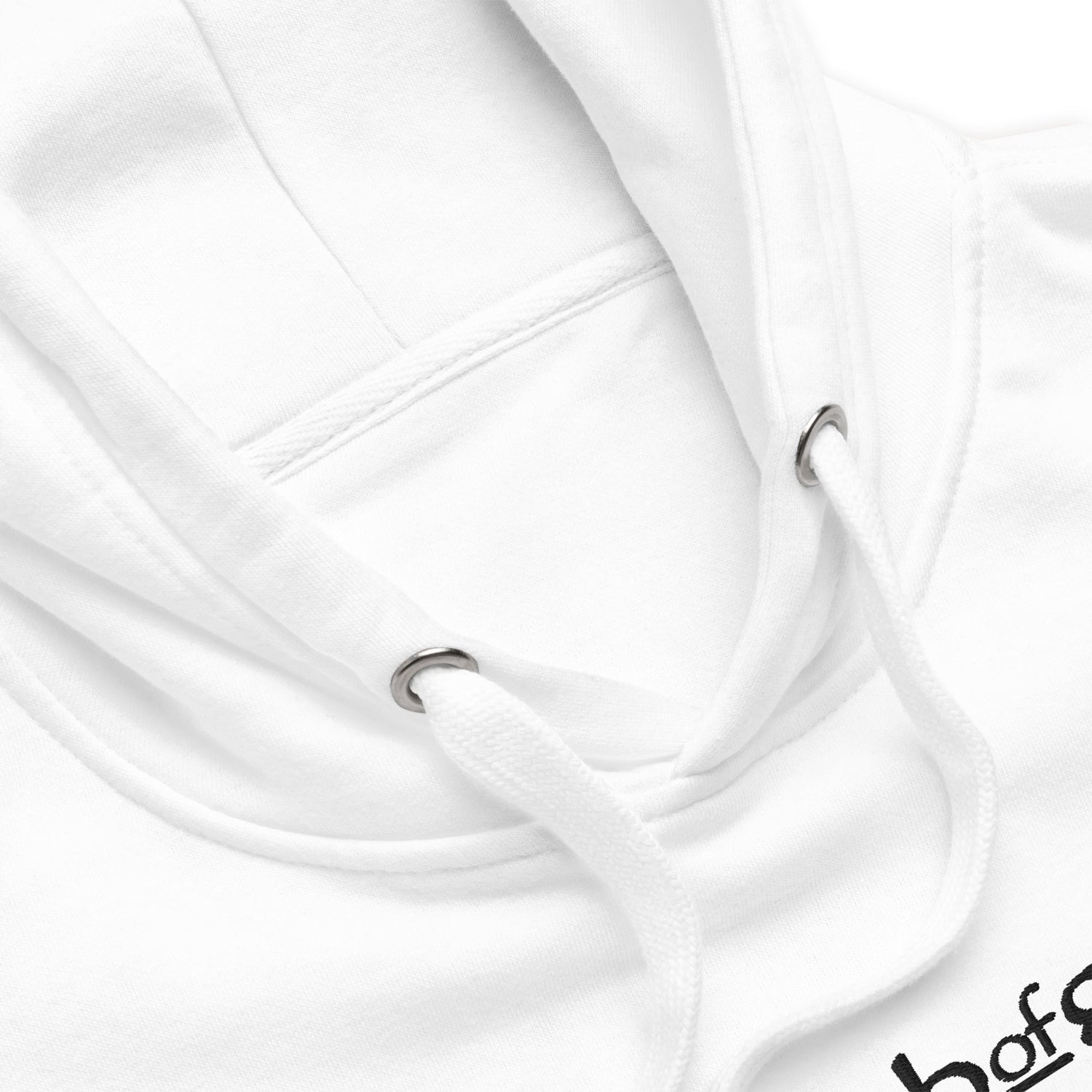 Lamb of God Black on White HD Embroidered Hoodie