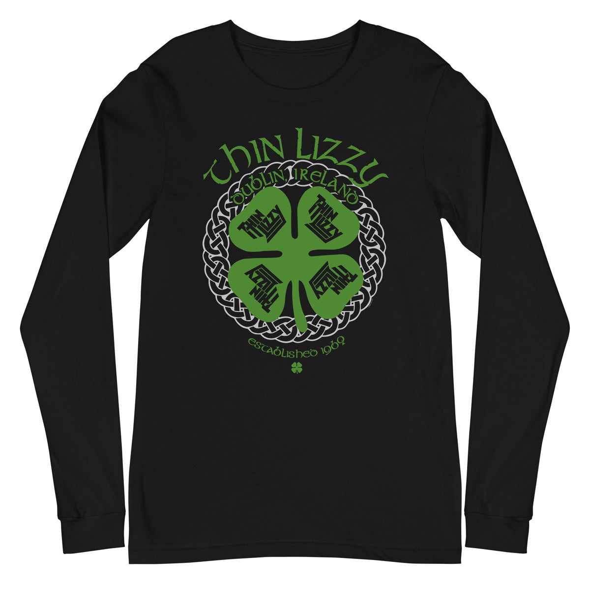 Thin Lizzy - Shamrock Long Sleeve T-Shirt