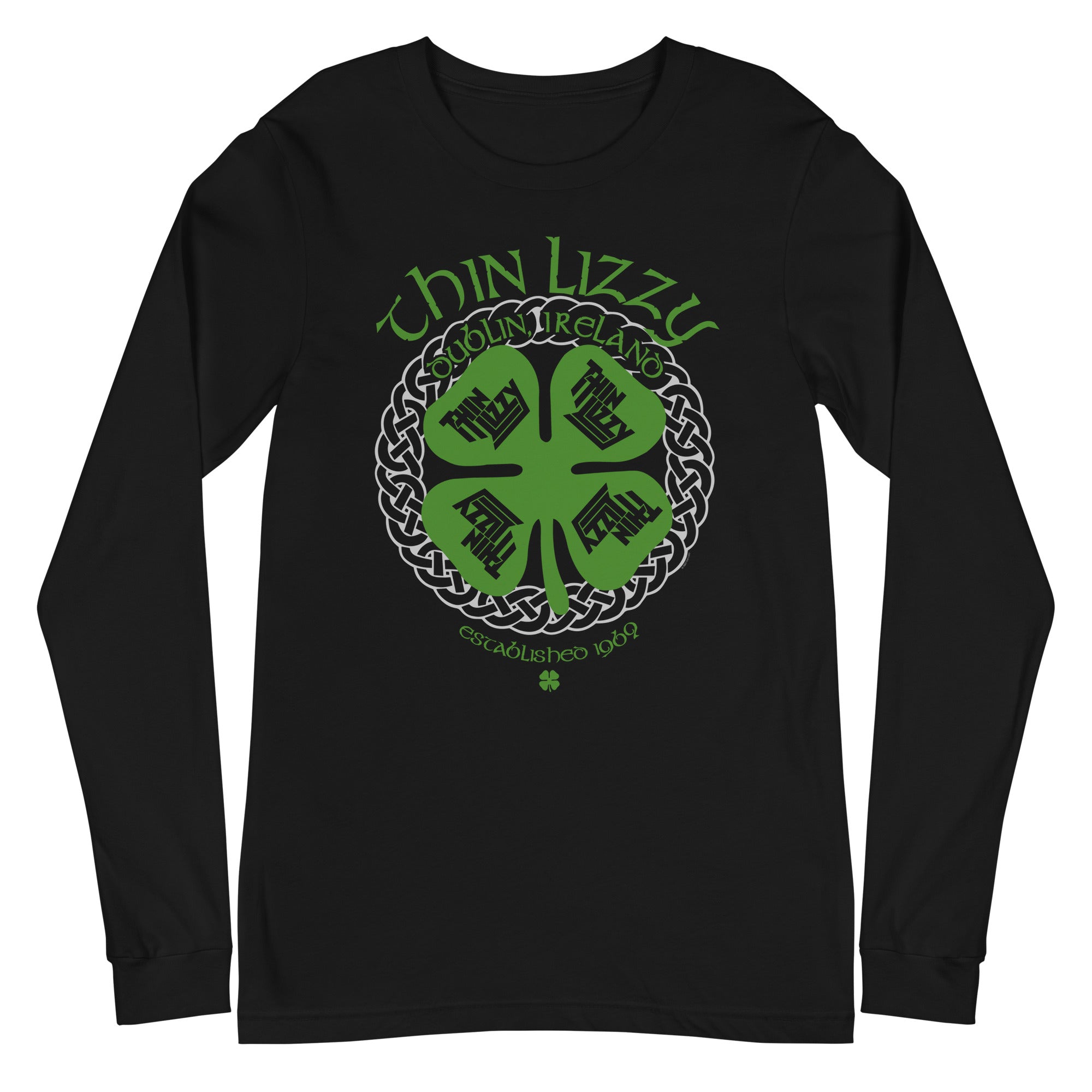 Thin Lizzy - Shamrock Long Sleeve T-Shirt