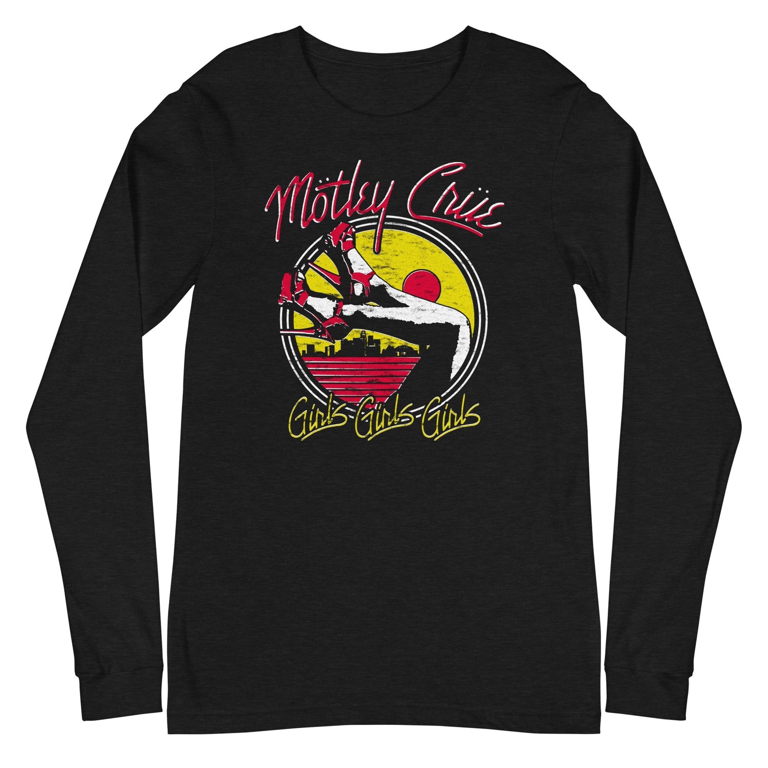Motley Crue - Sunset Girls Long Sleeve T-Shirt