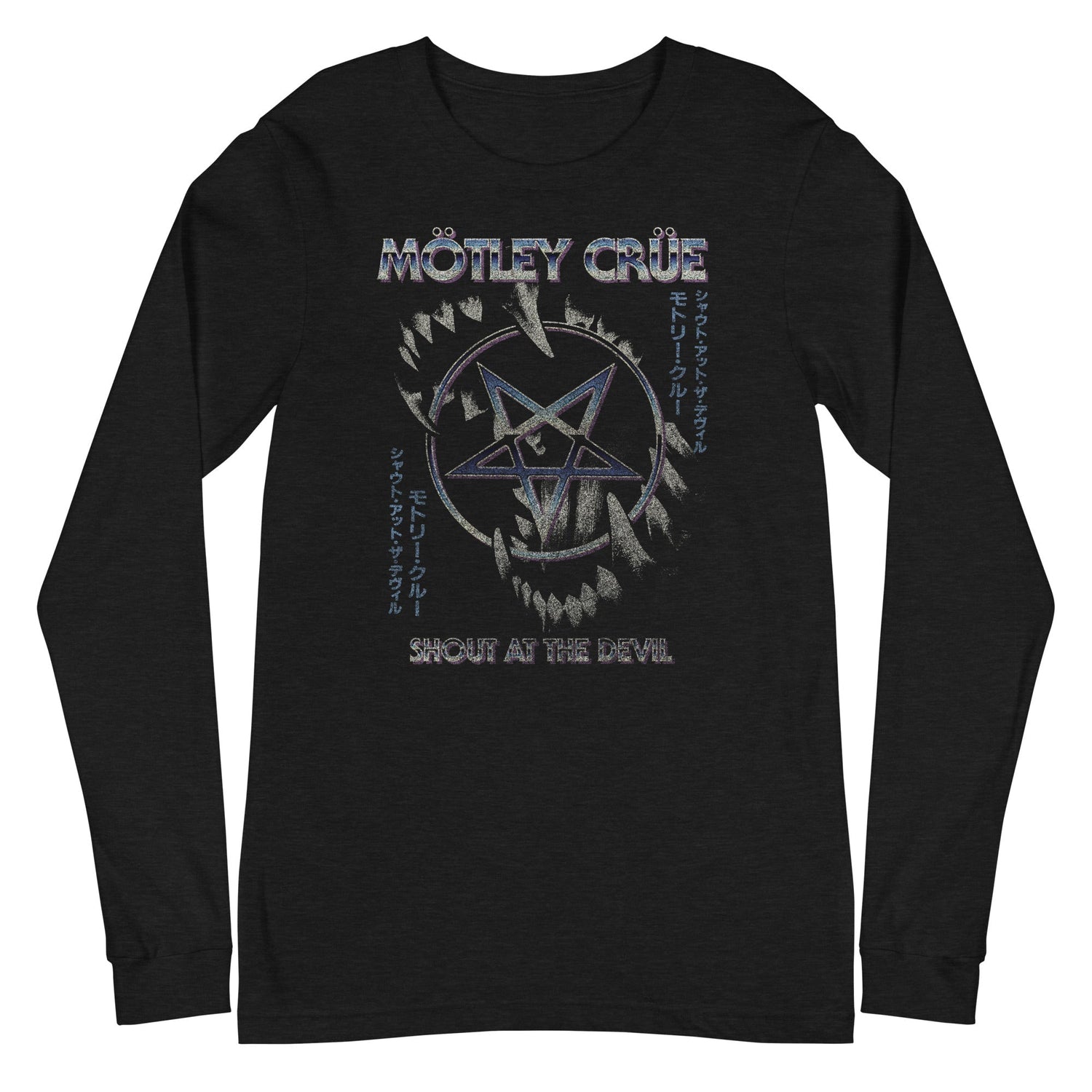 Motley Crue - Pentagram Long Sleeve T-Shirt