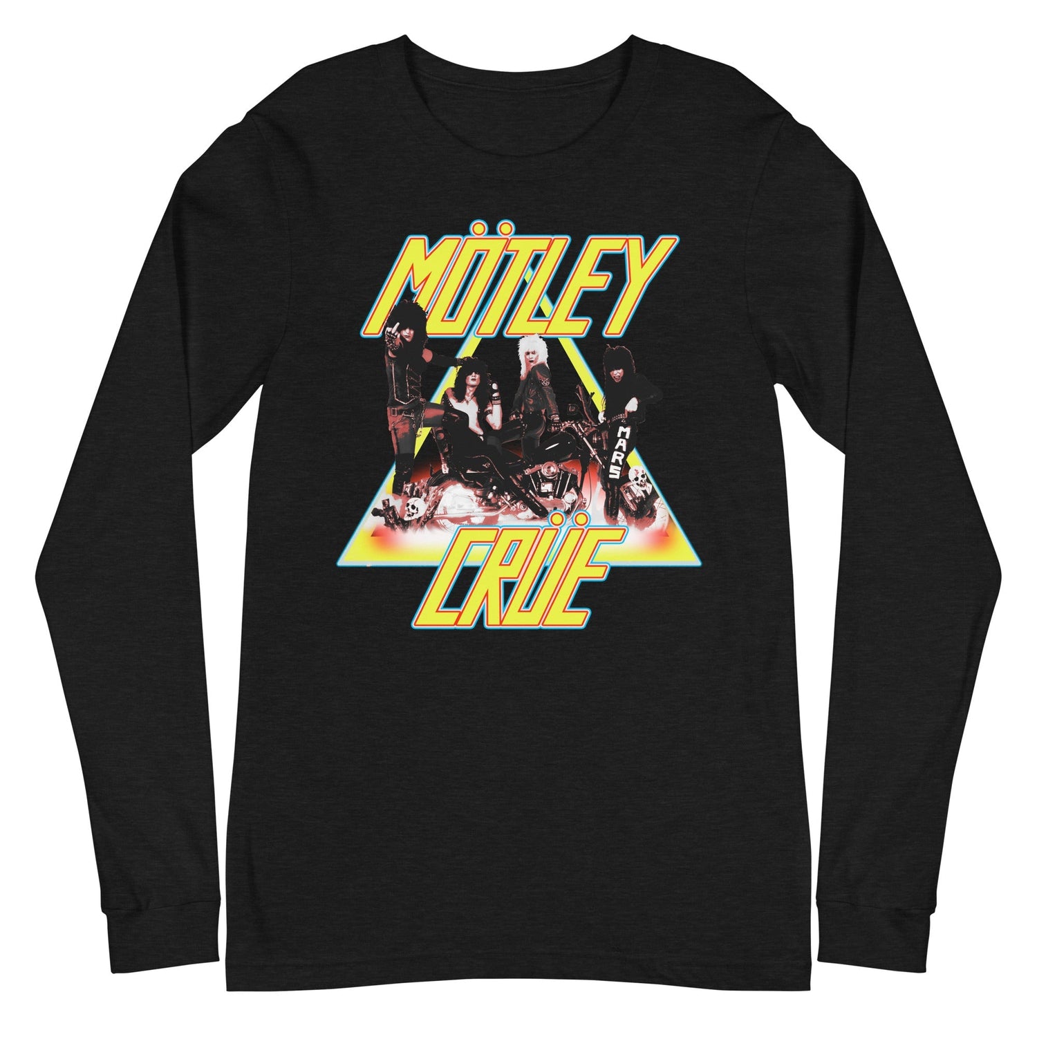 Motley Crue - Triangle Logo Long Sleeve T-Shirt