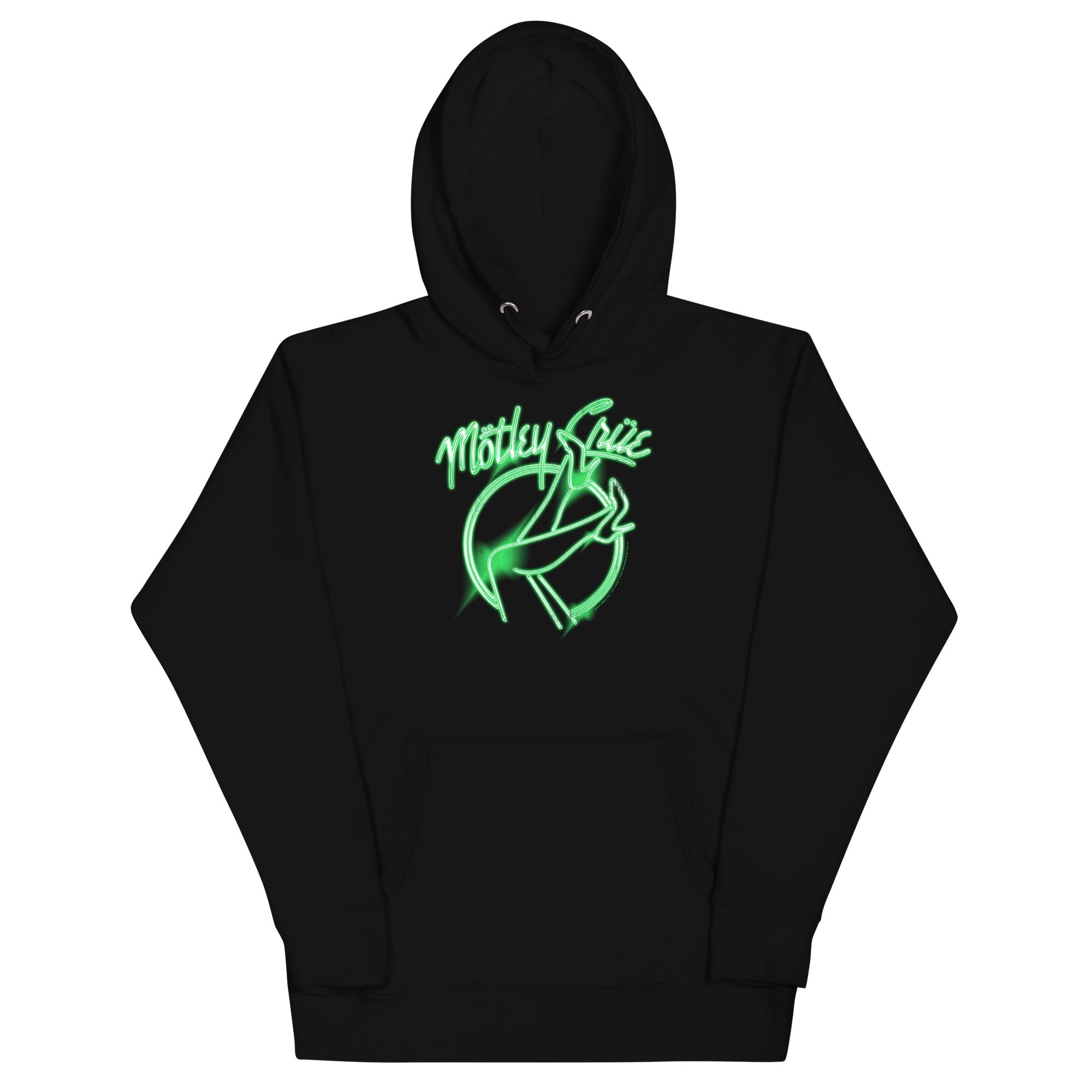 Motley Crue - Neon Green Girls Hoodie