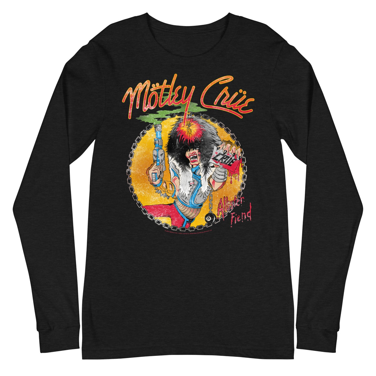 Motley Crue - Allister Fiend Long Sleeve T-Shirt
