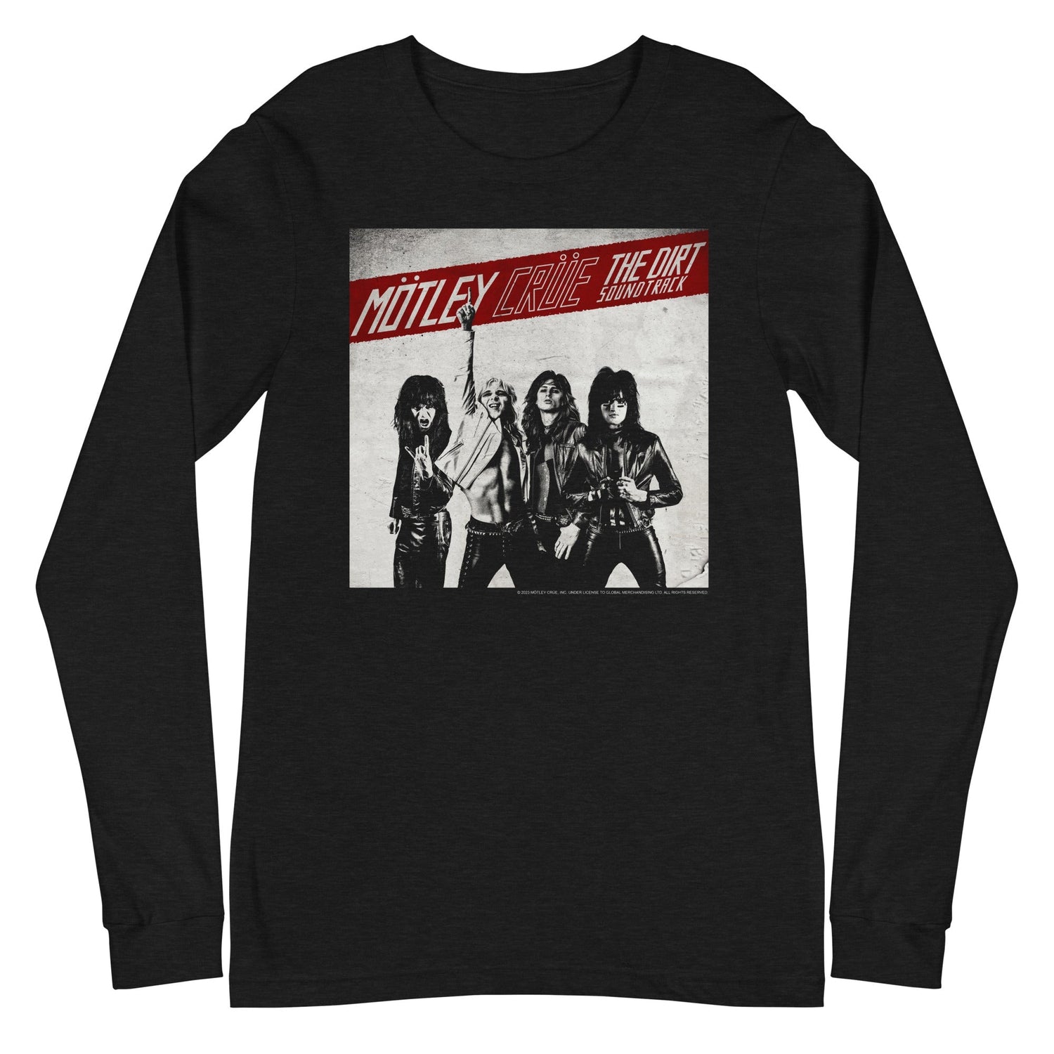 Motley Crue - The Dirt Cover Long Sleeve T-Shirt