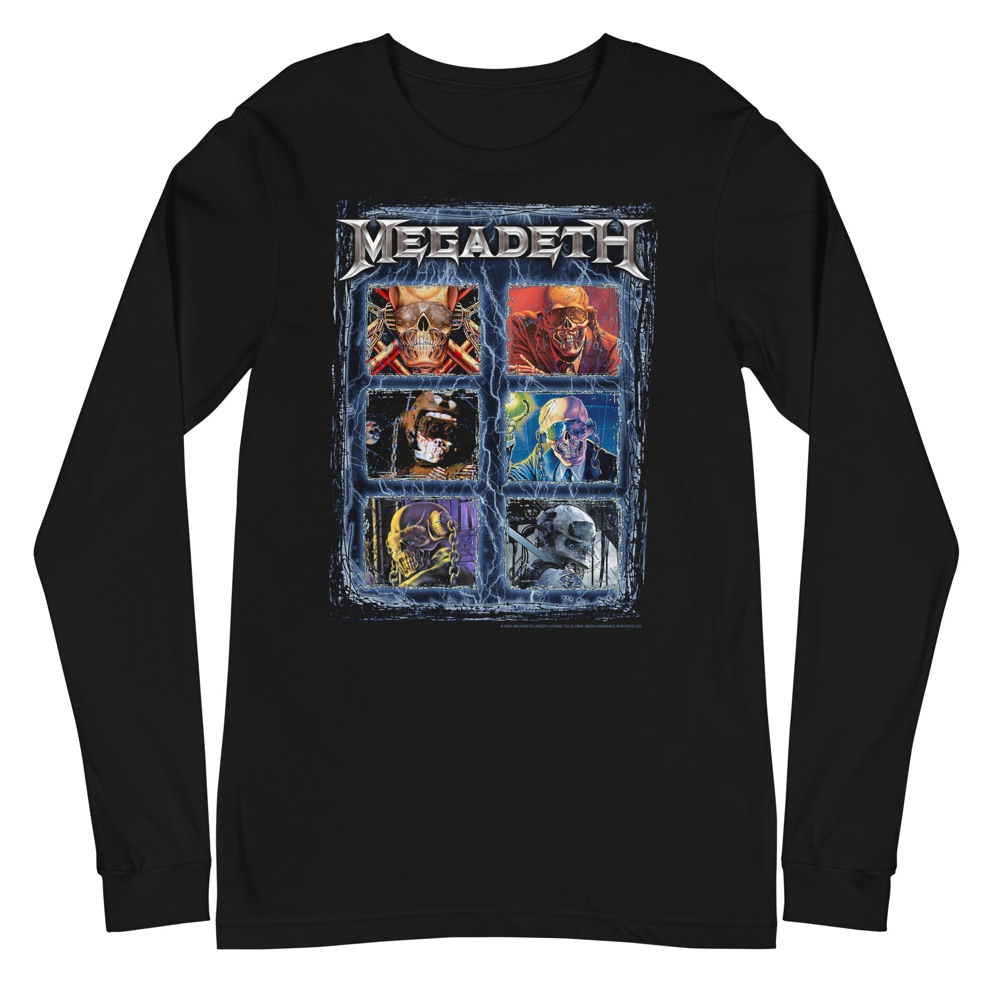 Megadeth - Six Vics Long Sleeve T-Shirt