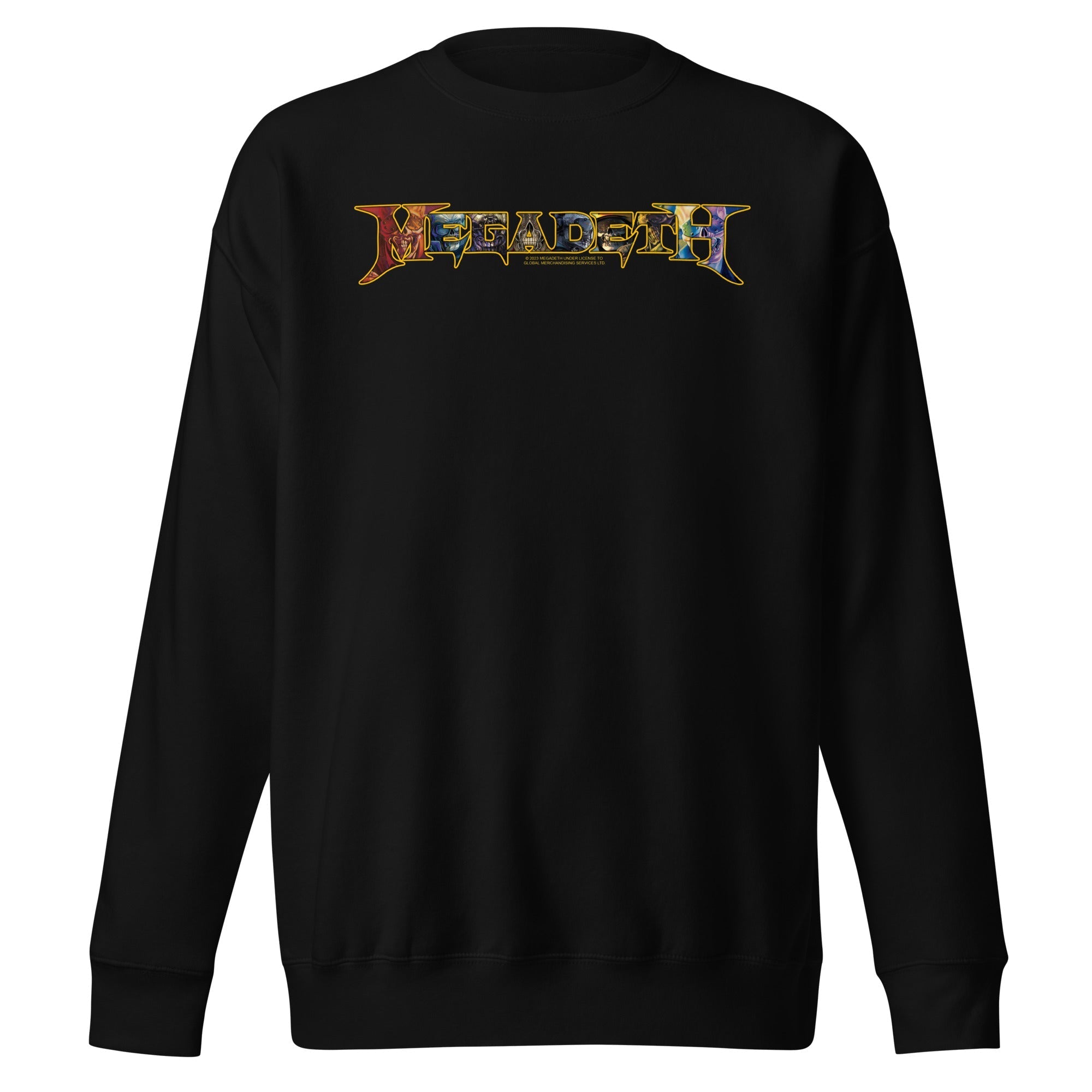Megadeth - Vic Lettered Logo Sweatshirt