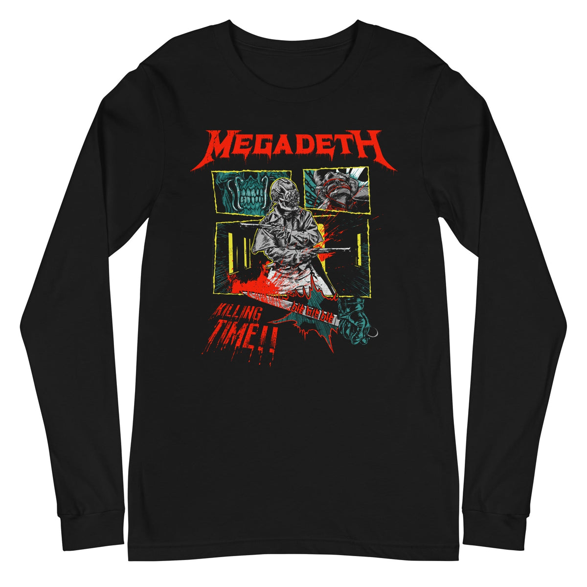 Megadeth - Killing Time Long Sleeve T-Shirt