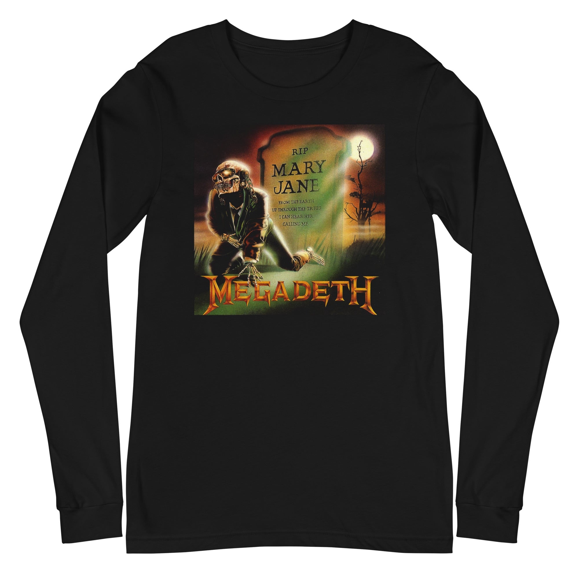 Megadeth - R.I.P. Mary Jane Long Sleeve T-Shirt