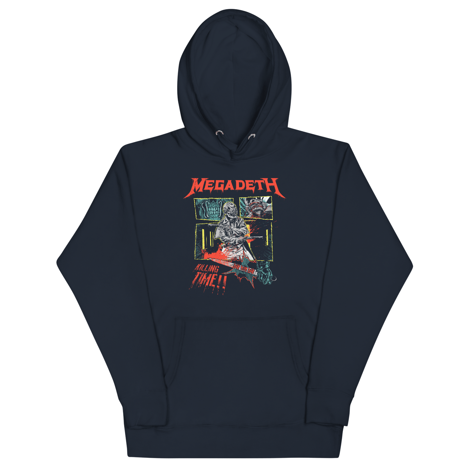 Megadeth - Killing Time Hoodie - Navy