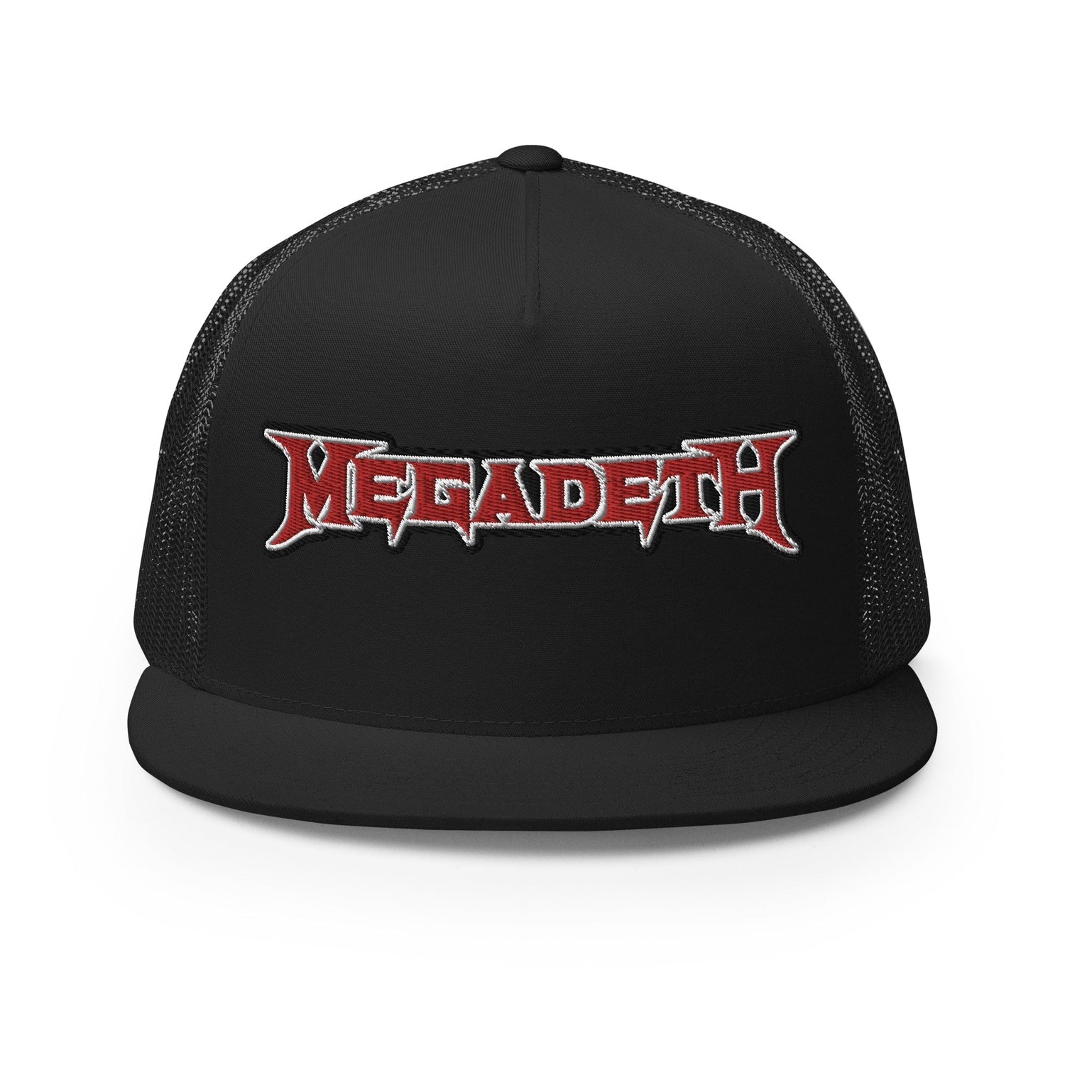 Megadeth - Logo Flat Brim Trucker Hat