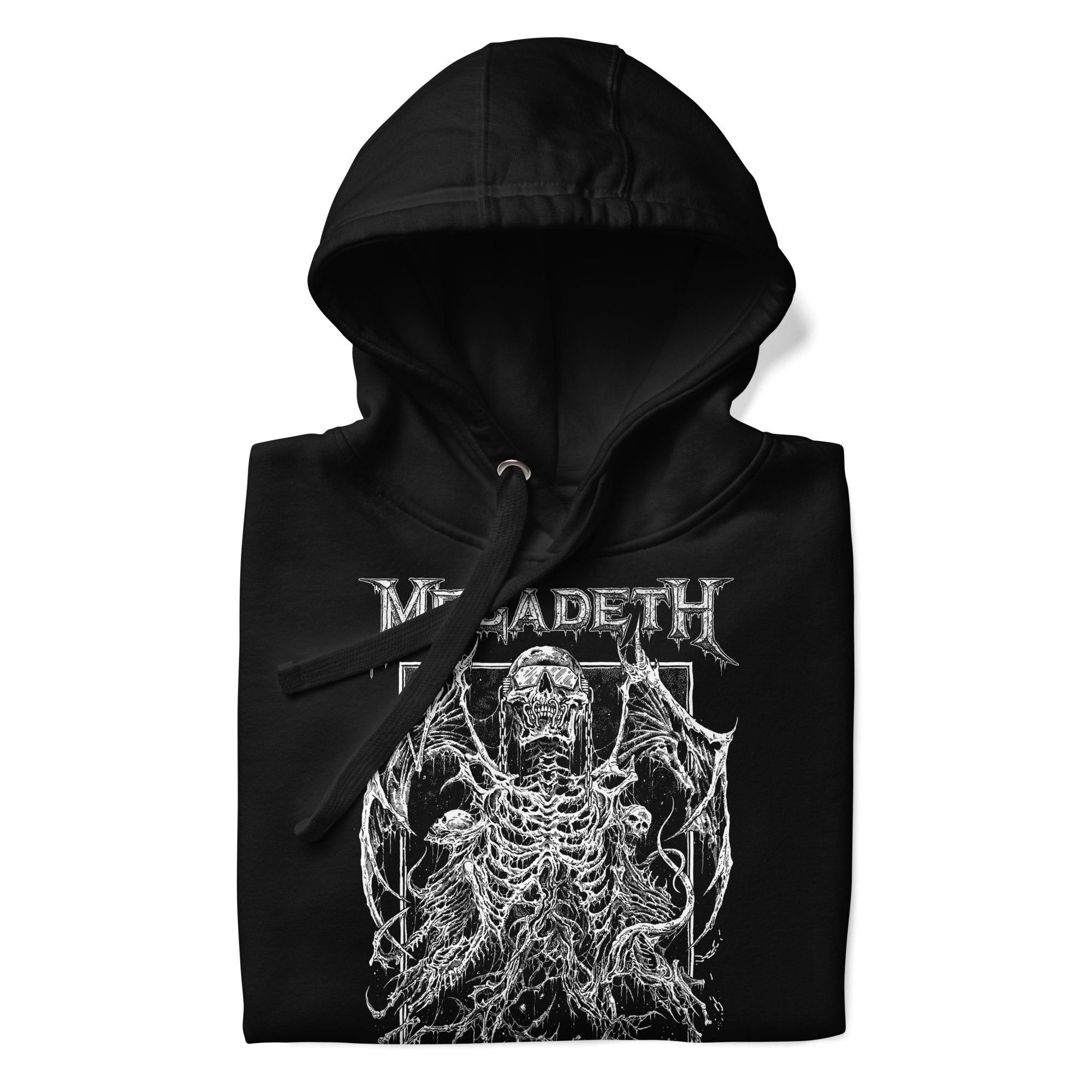Megadeth Skeleton Wings Classic Hoodie