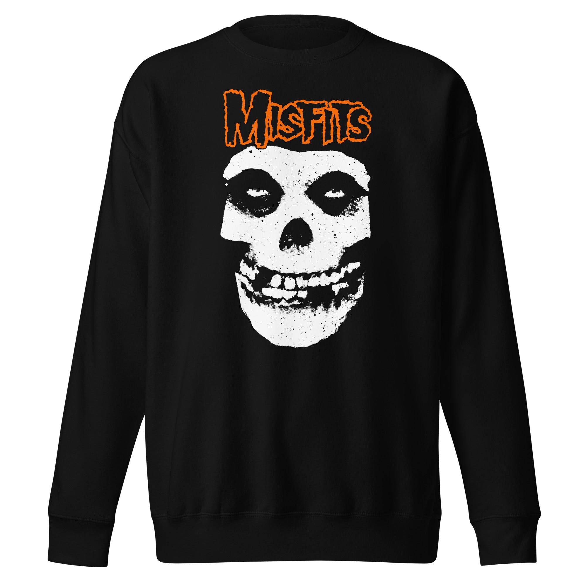 Misfits - Orange Skull Sweatshirt