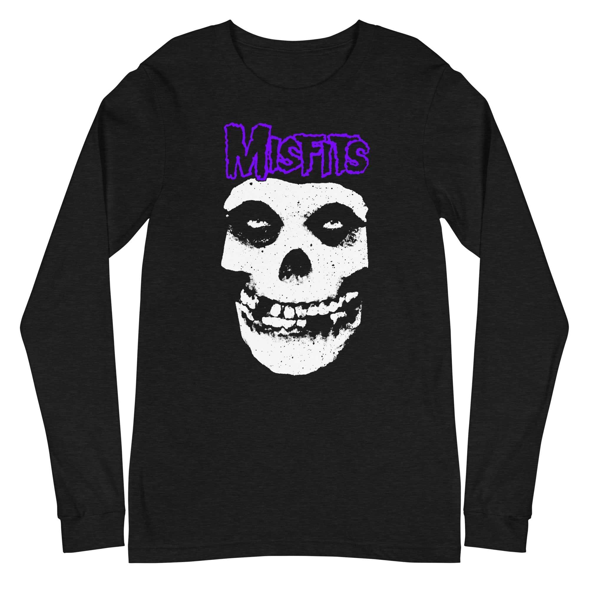 Misfits - Purple Skull Long Sleeve T-Shirt