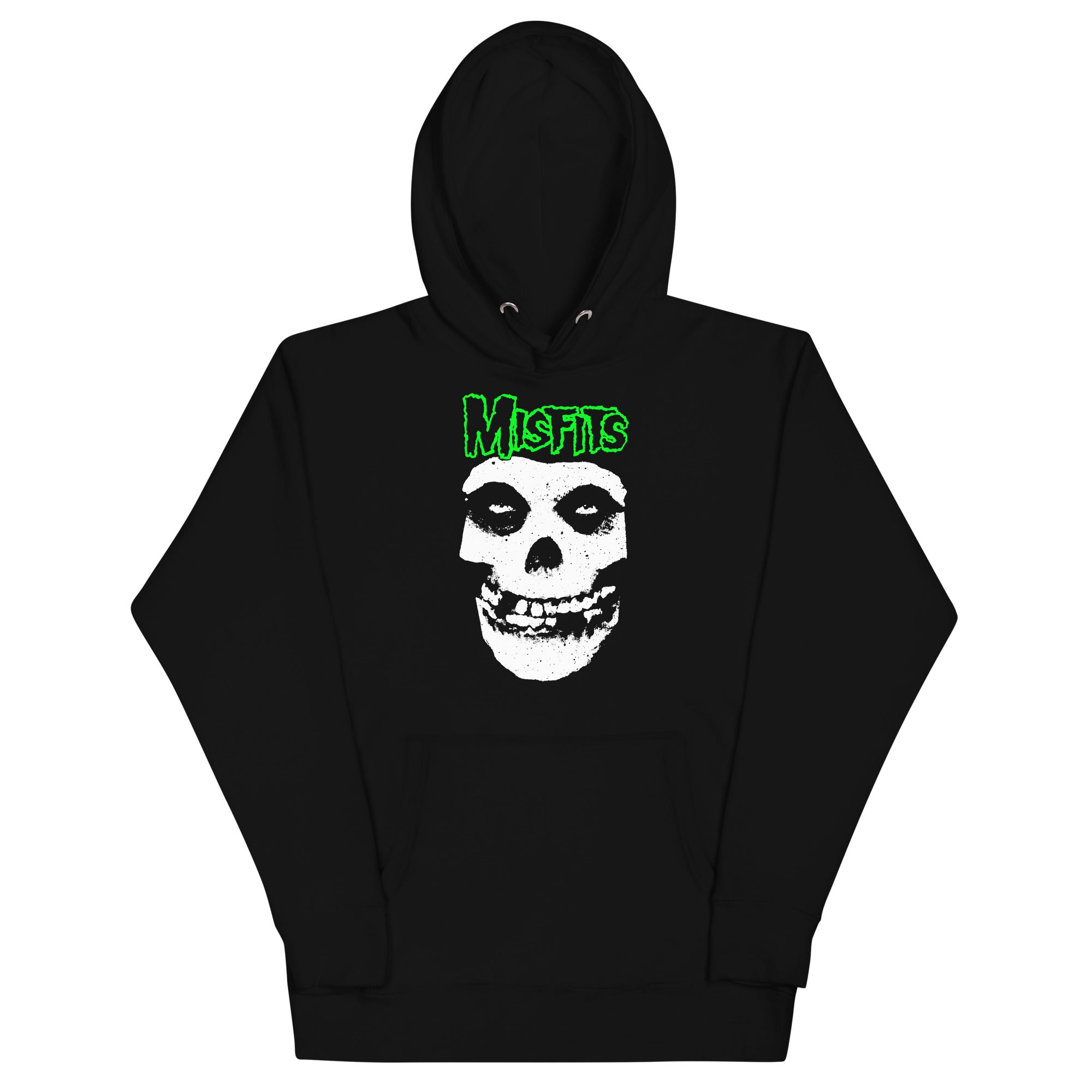 Misfits - Green Skull Hoodie