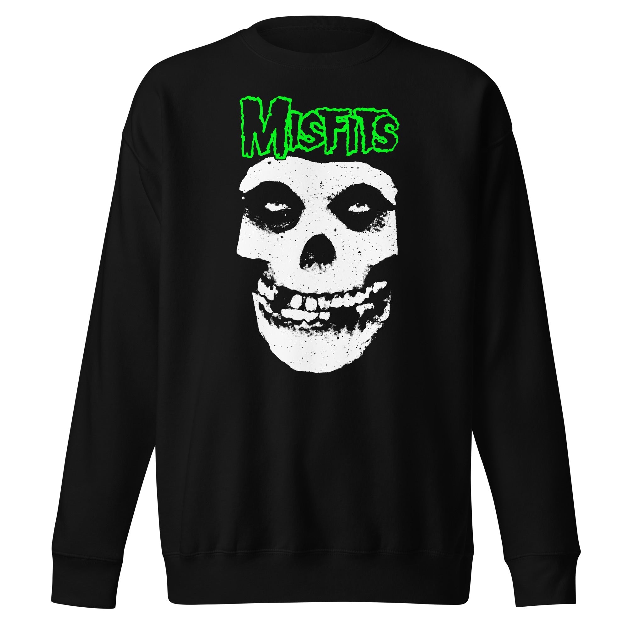 Misfits - Green Skull Sweatshirt