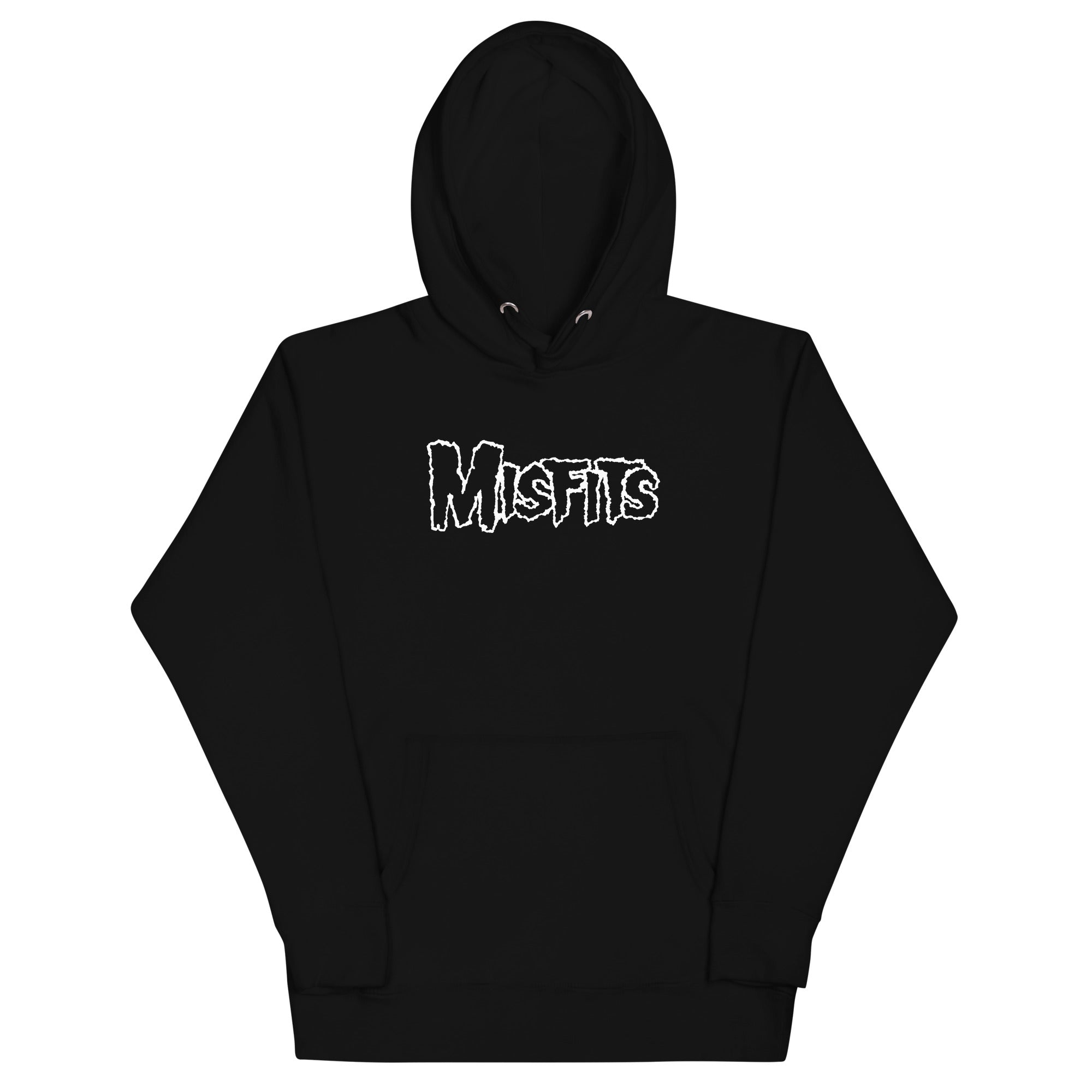 Misfits - White Drip Logo Hoodie