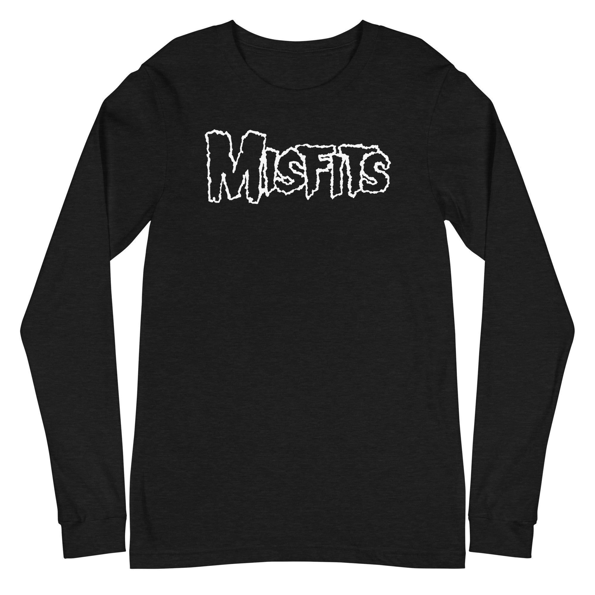 Misfits - White Drip Logo Long Sleeve T-Shirt