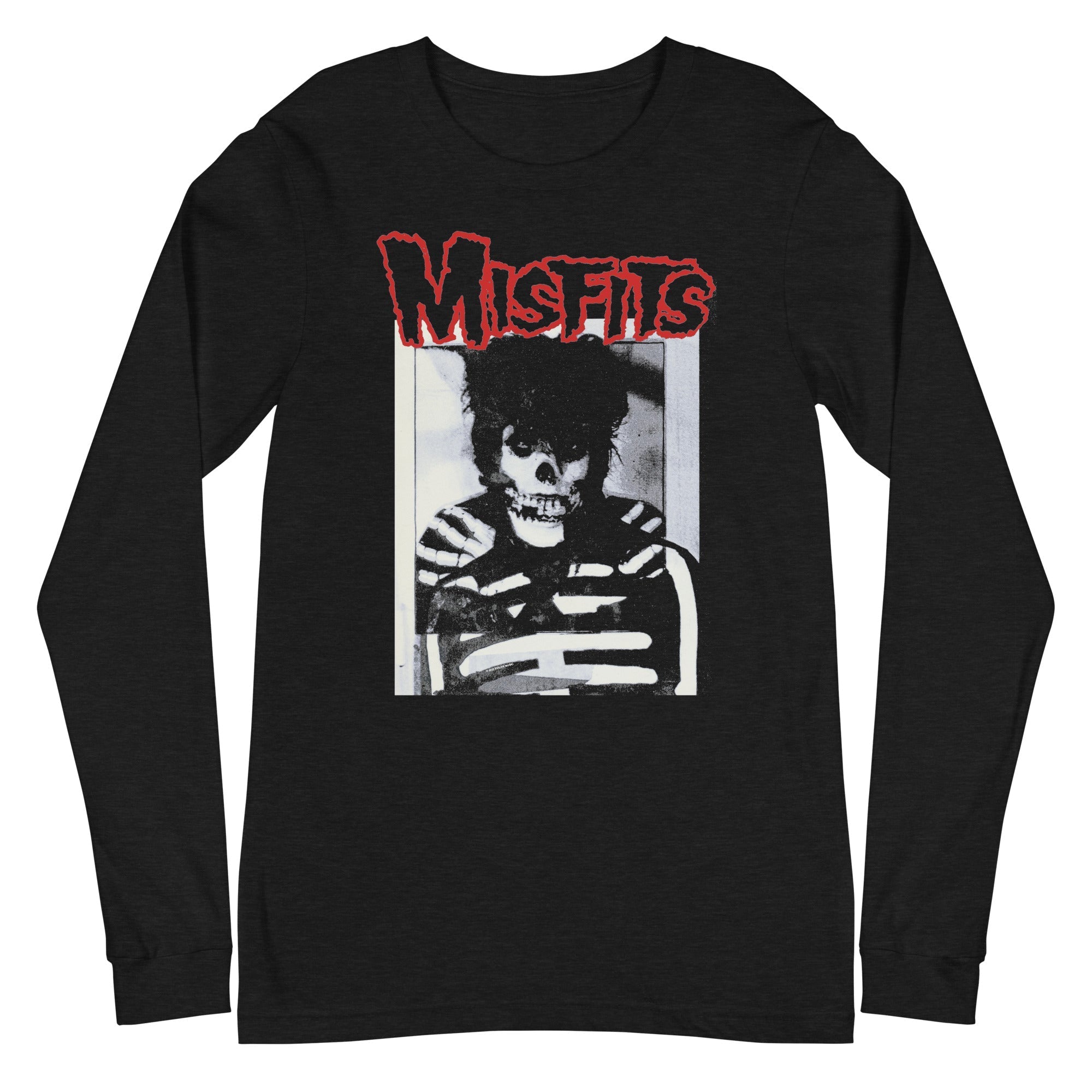 Misfits - Skull Hair Long Sleeve T-Shirt