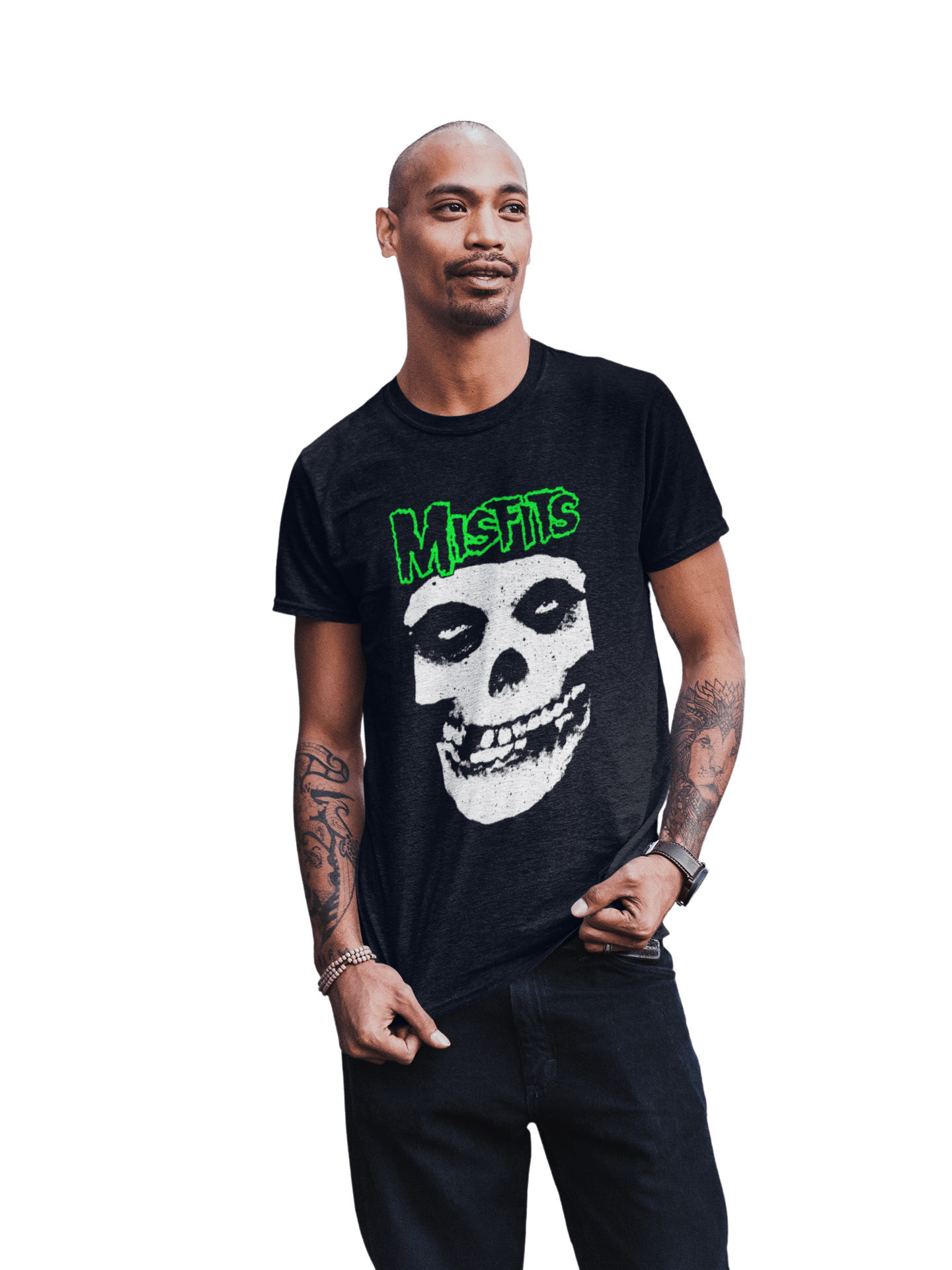 Misfits - Green Skull T-Shirt