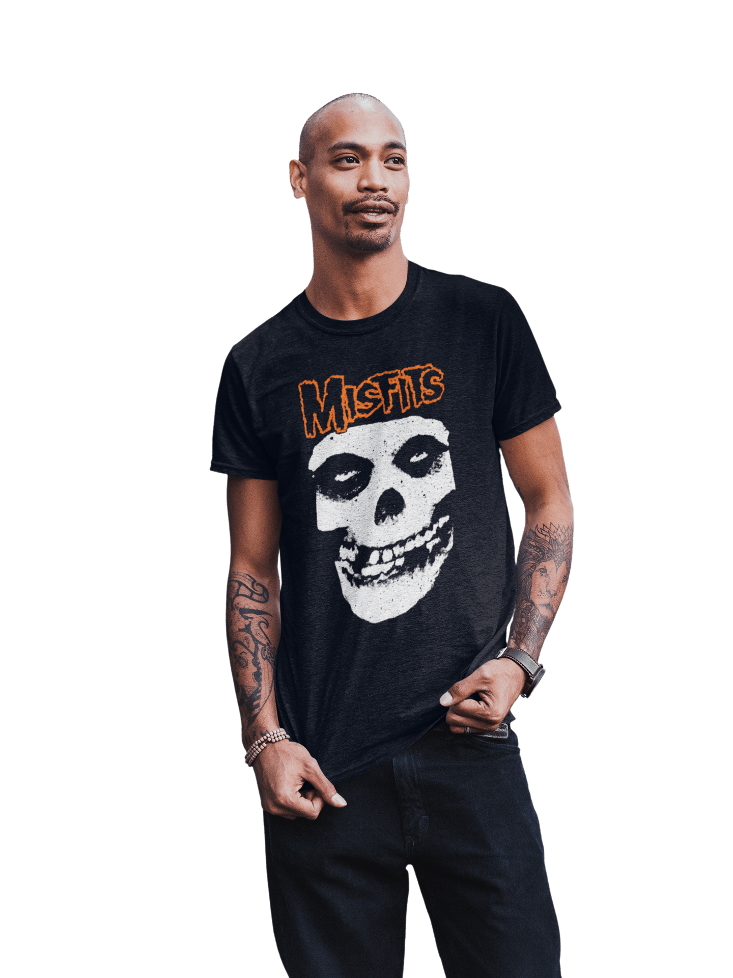 Misfits - Orange Skull T-Shirt