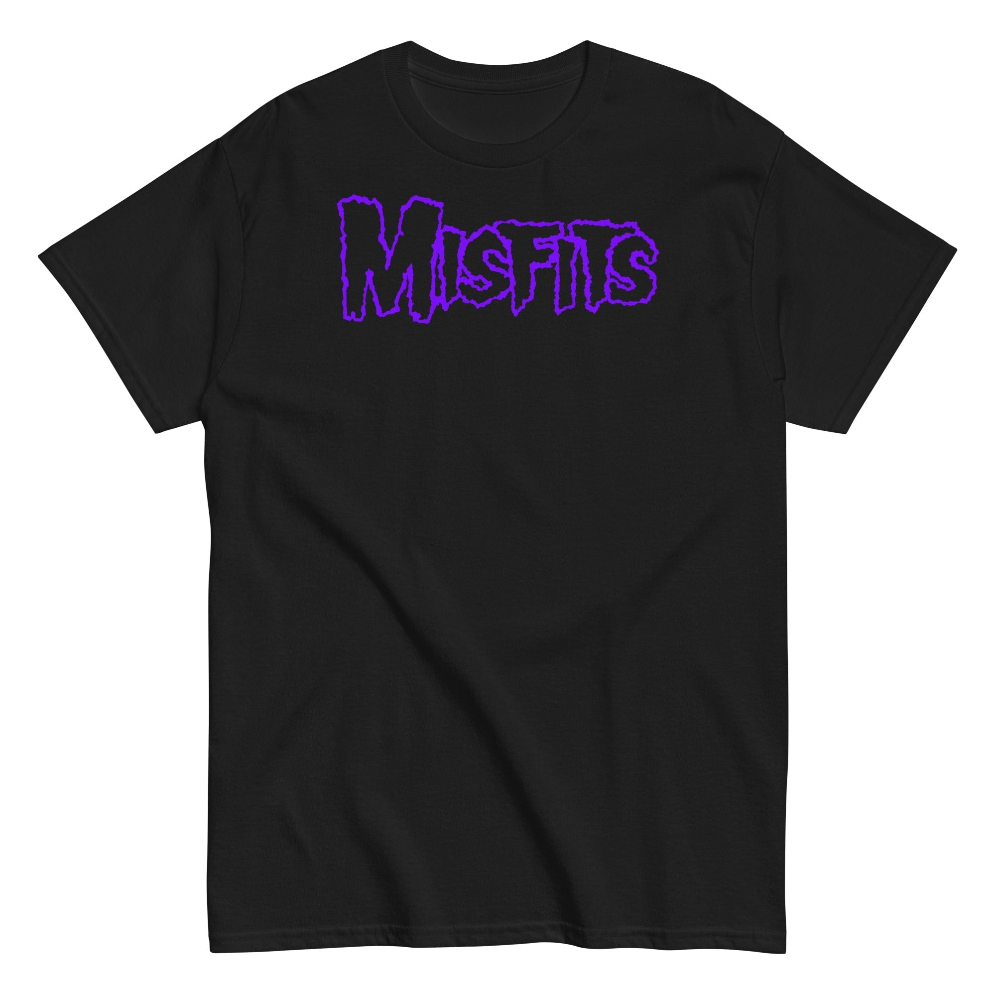Misfits - Purple Drip Logo T-Shirt