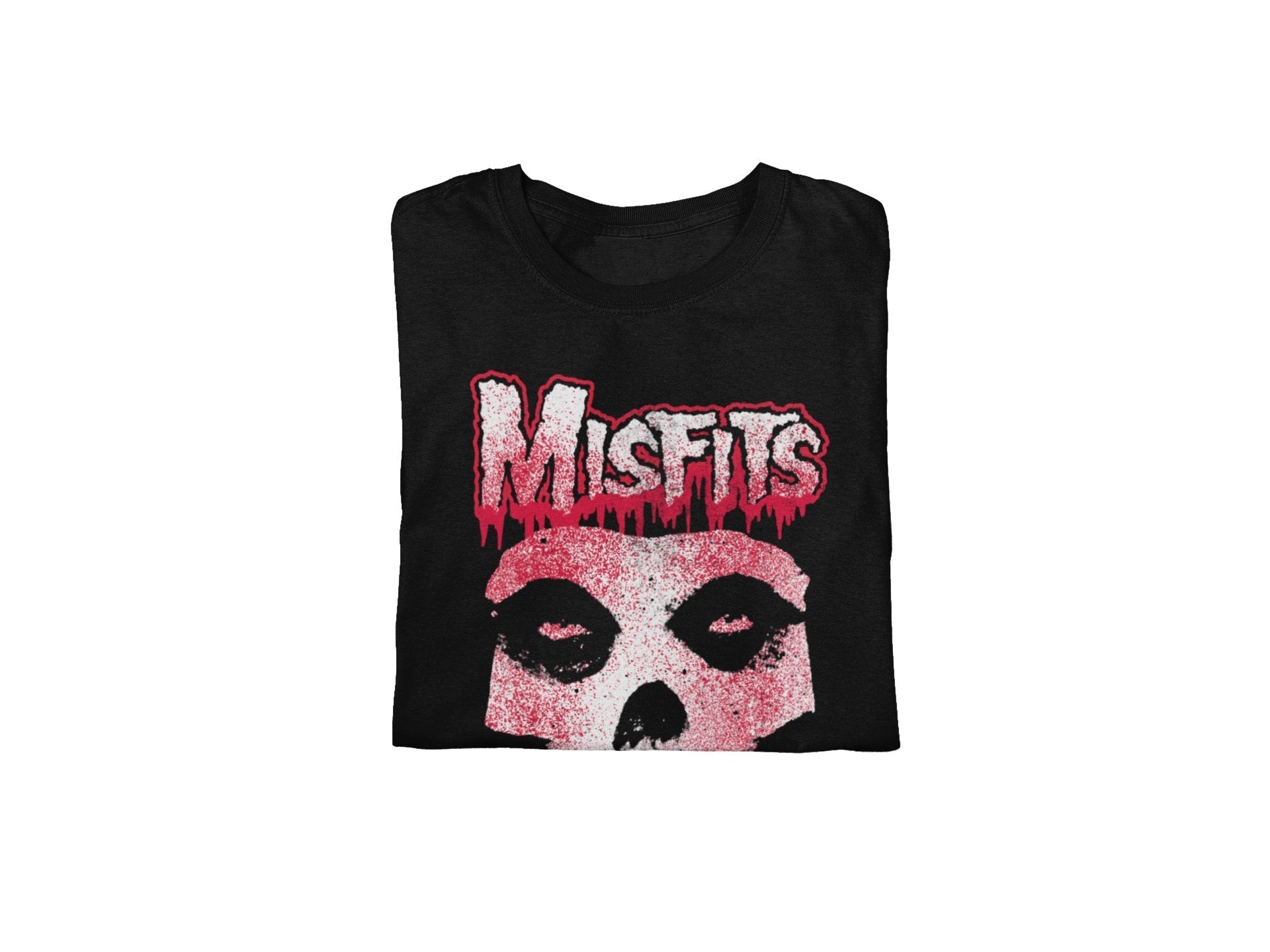 Misfits Tagged Skull Jumbo Print T-shirt