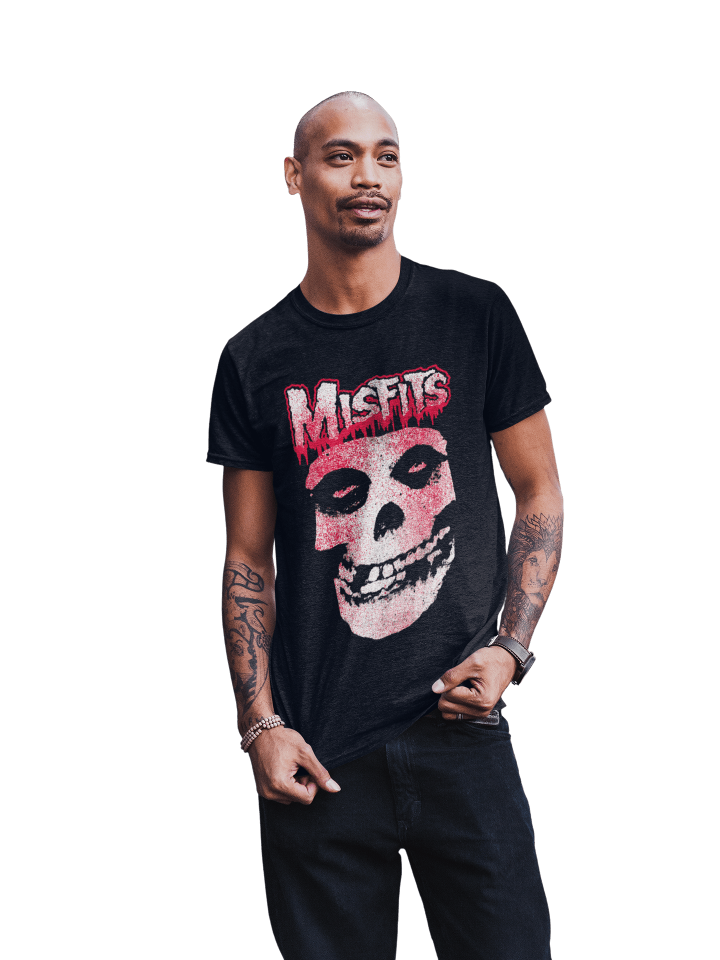 Misfits - Tagged Skull T-Shirt