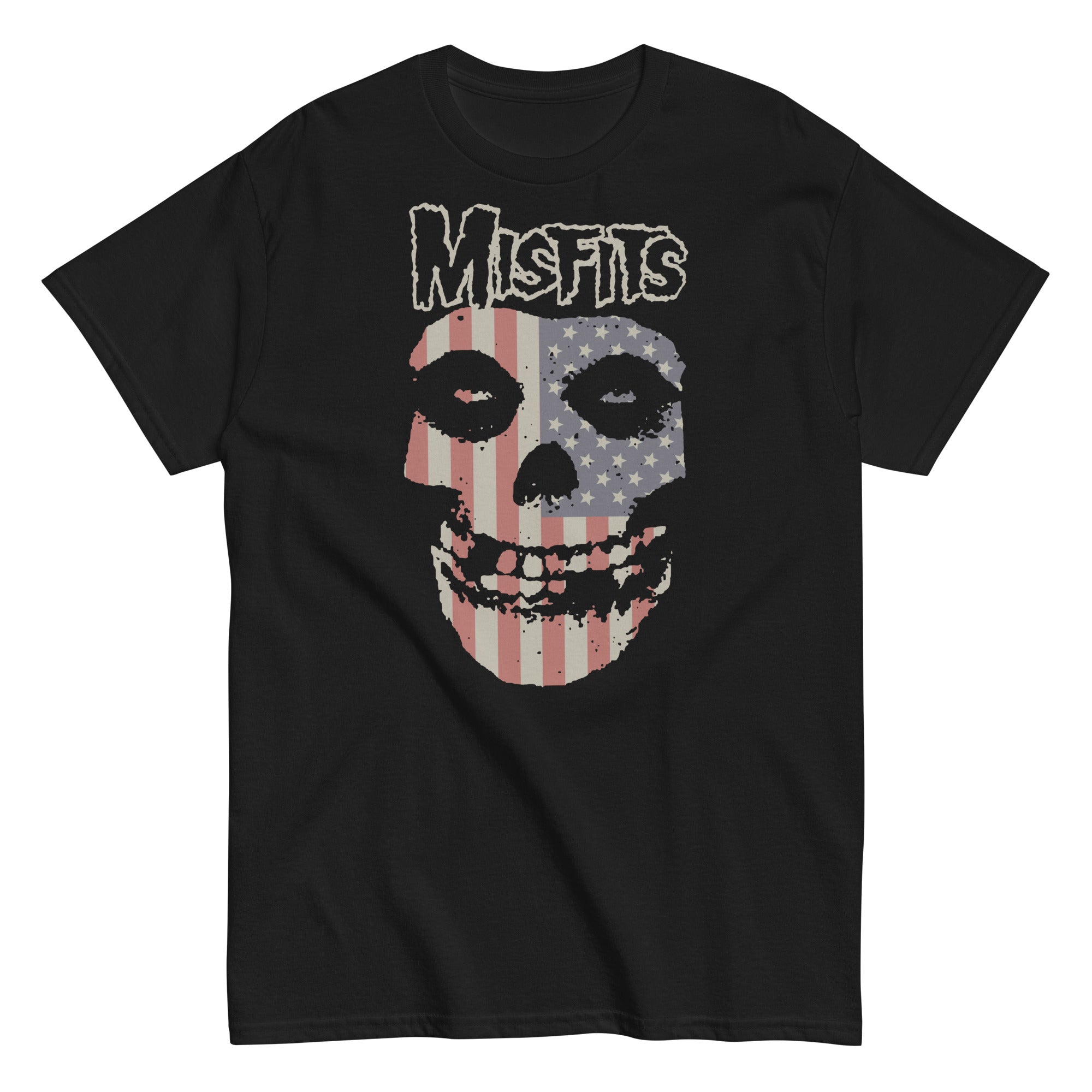 Misfits - USA Skull T-Shirt
