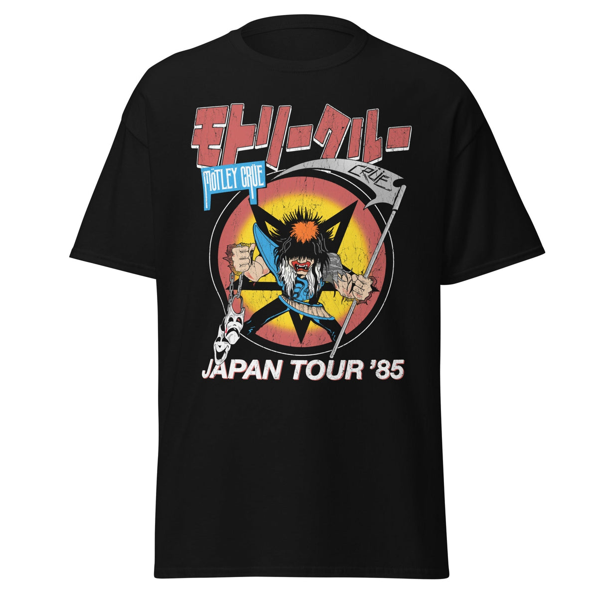 Motley Crue Japan Tour 1985 T-Shirt