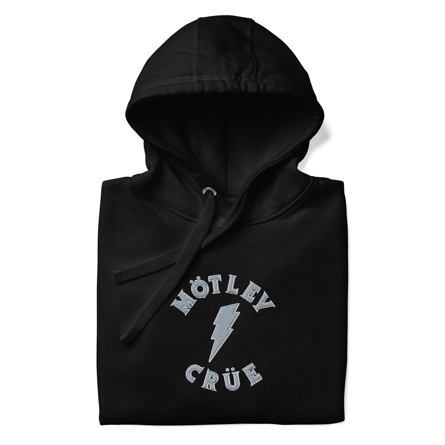 Motley Crue Lightning HD Embroidered Hoodie