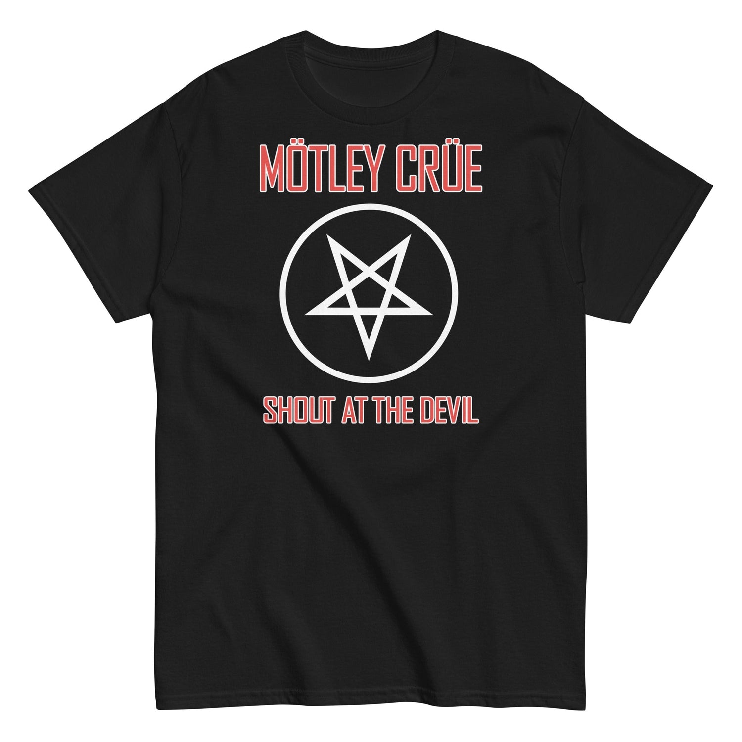 Motley Crue - Pentagram Shout T-Shirt