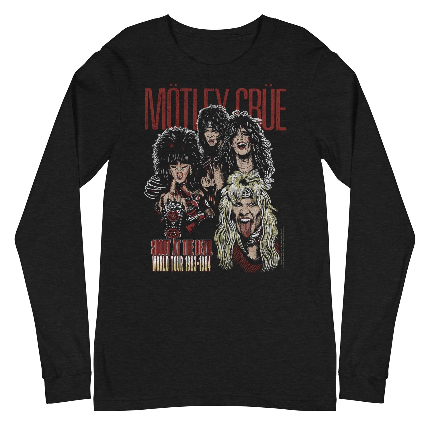 Motley Crue - Shout at the Devil Long Sleeve T-Shirt