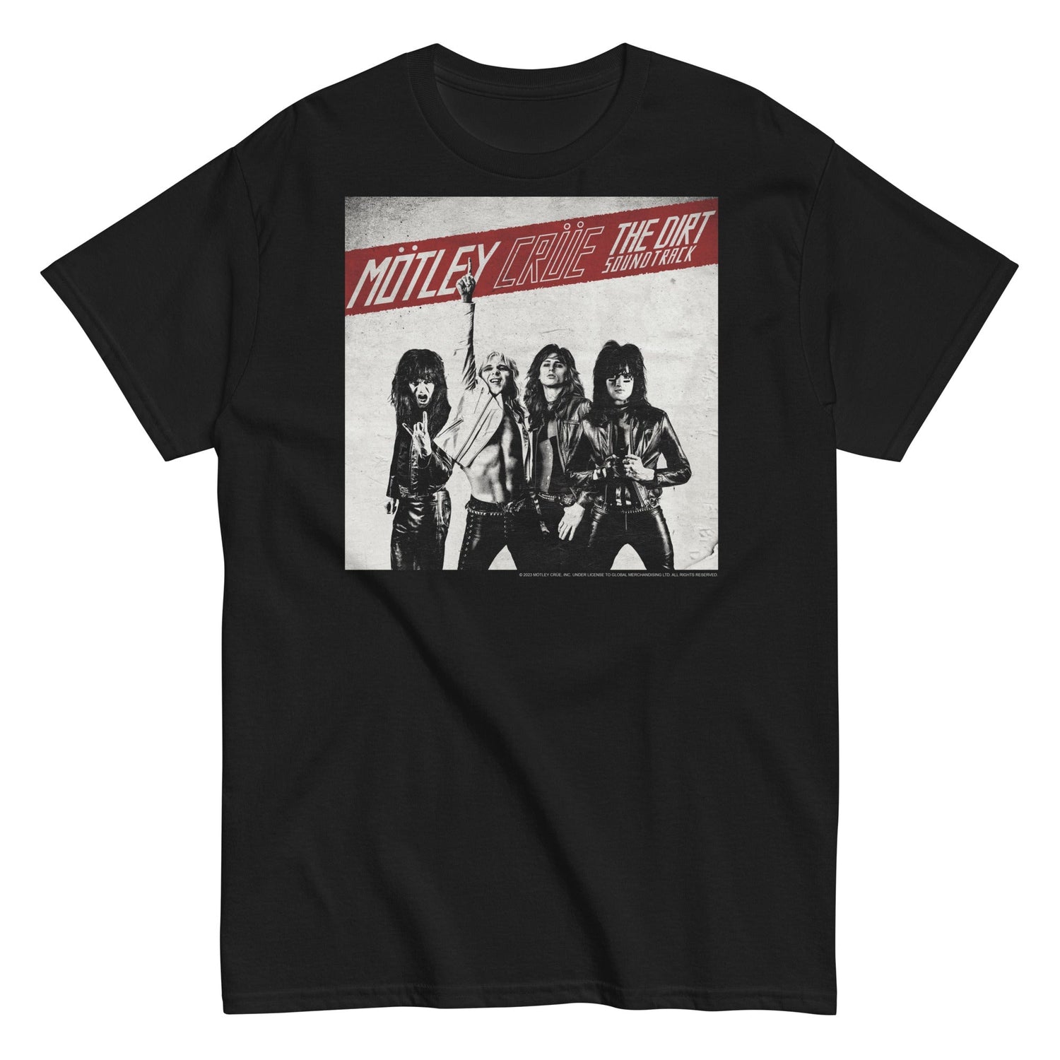 Motley Crue - The Dirt Cover T-Shirt