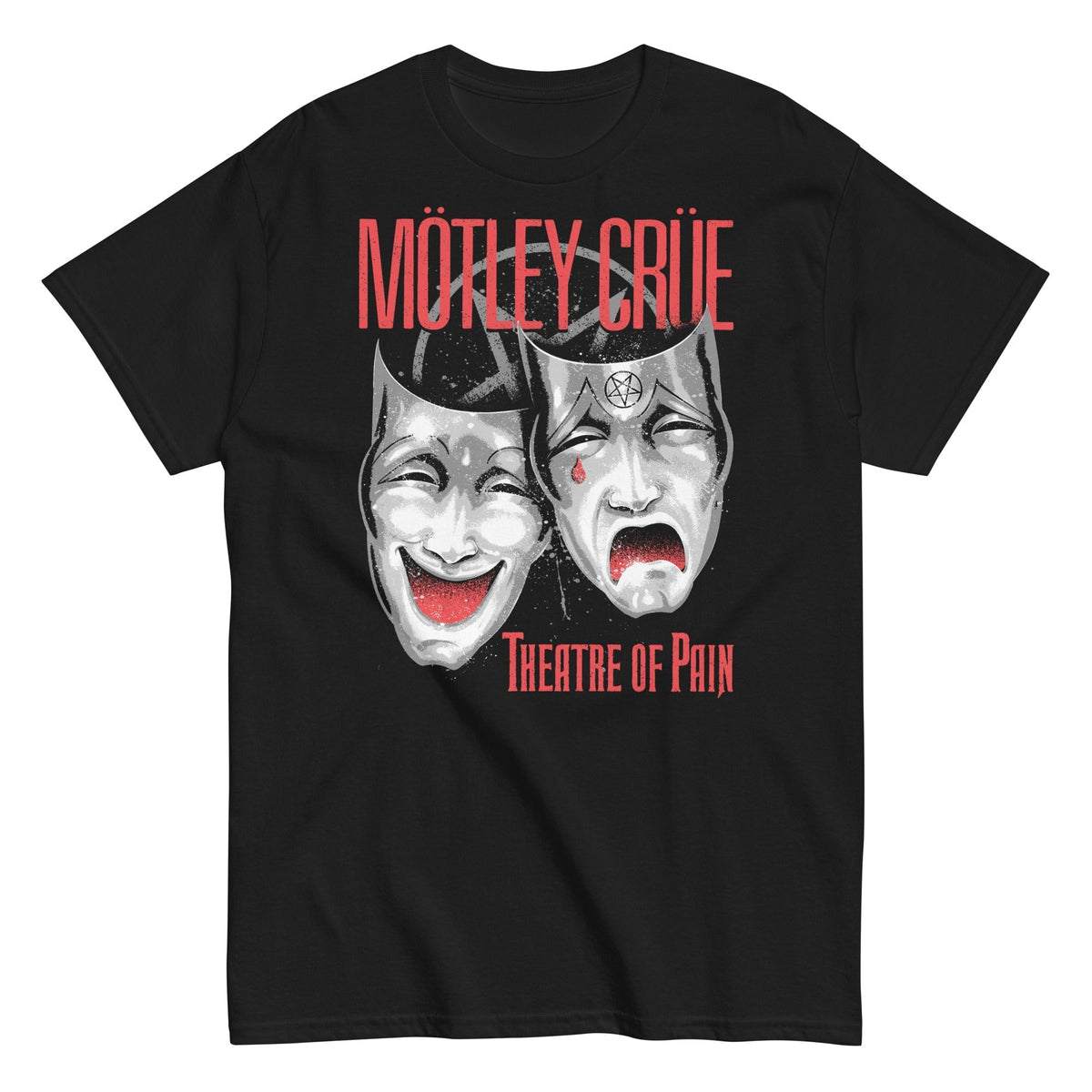 Black t-shirt with Mötley Crüe &