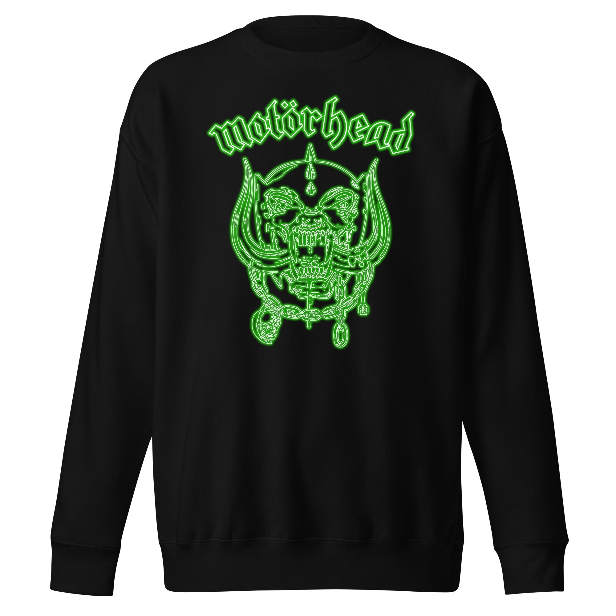 Motorhead - Neon Green Warpig Sweatshirt