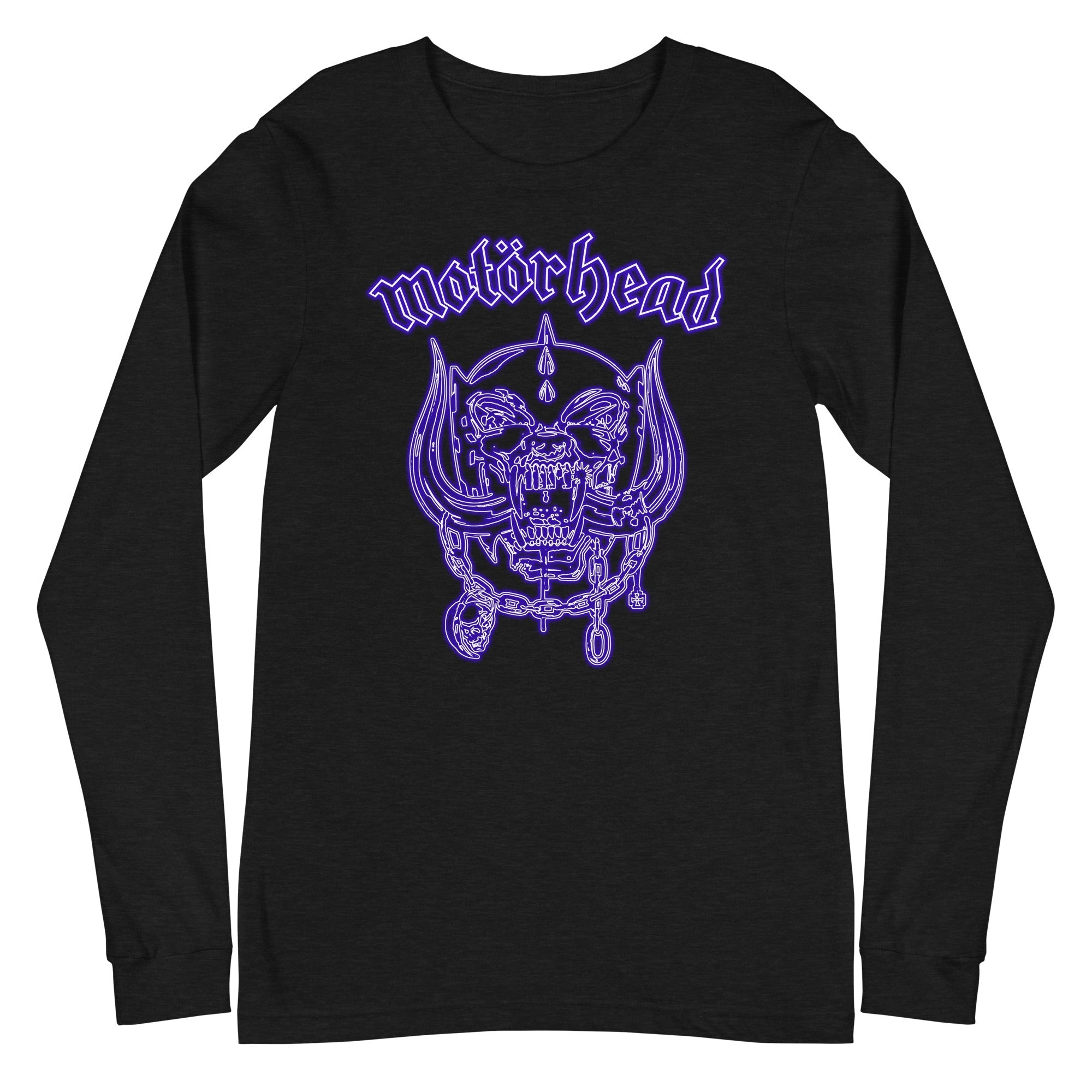 Motorhead - Neon Blue Warpig Long Sleeve T-Shirt