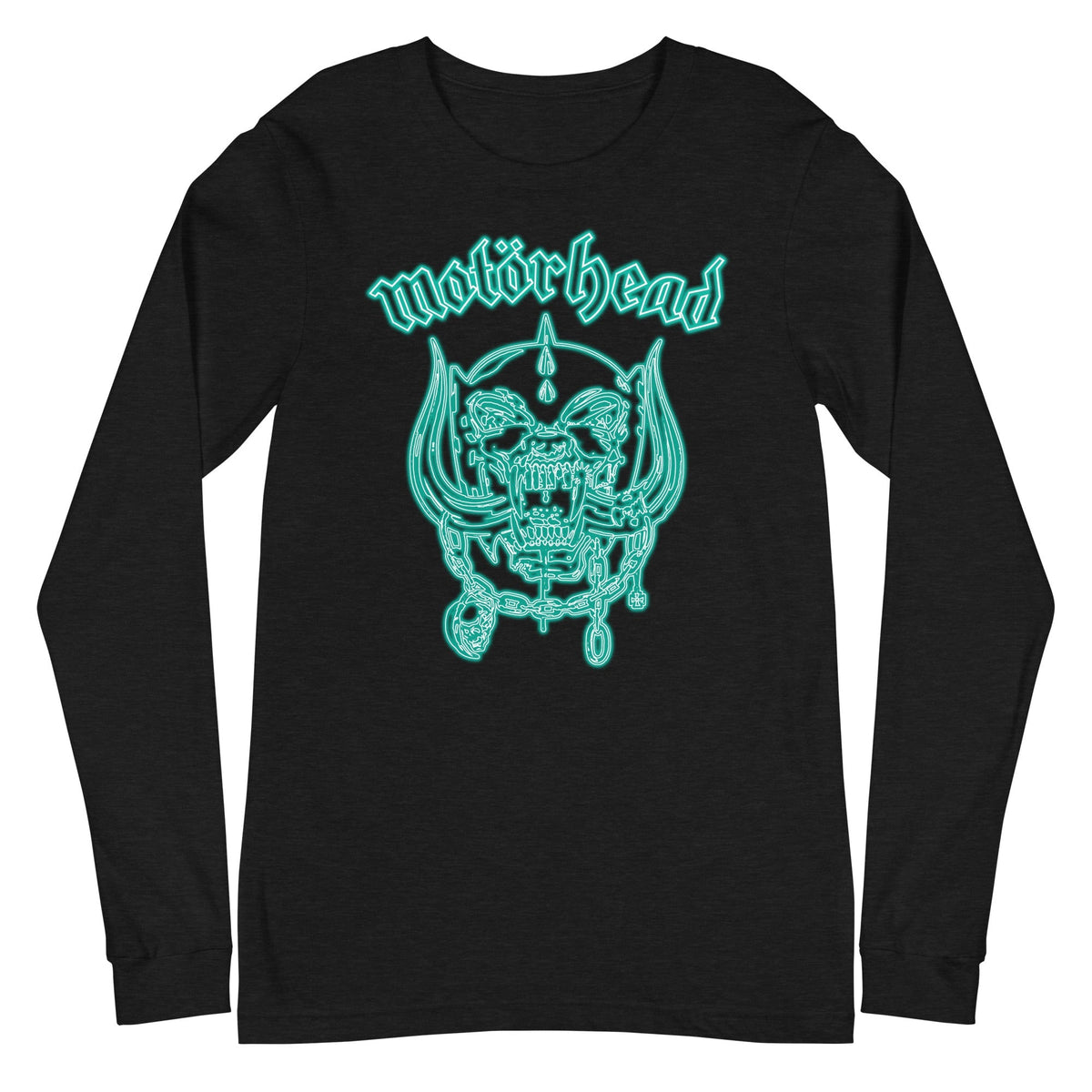 Motorhead - Neon Teal Warpig Long Sleeve T-Shirt