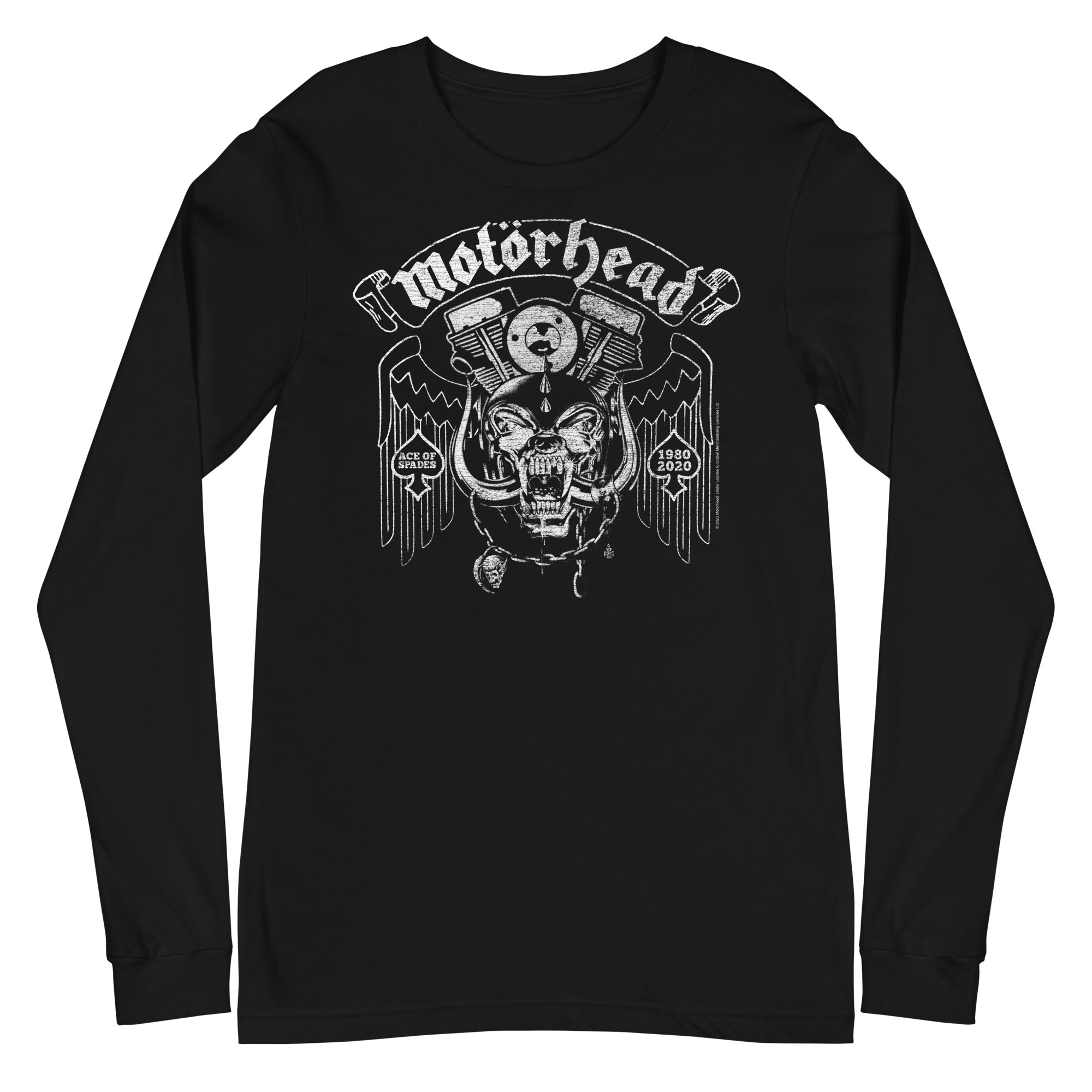 Motorhead - 40 Aces Long Sleeve T-Shirt