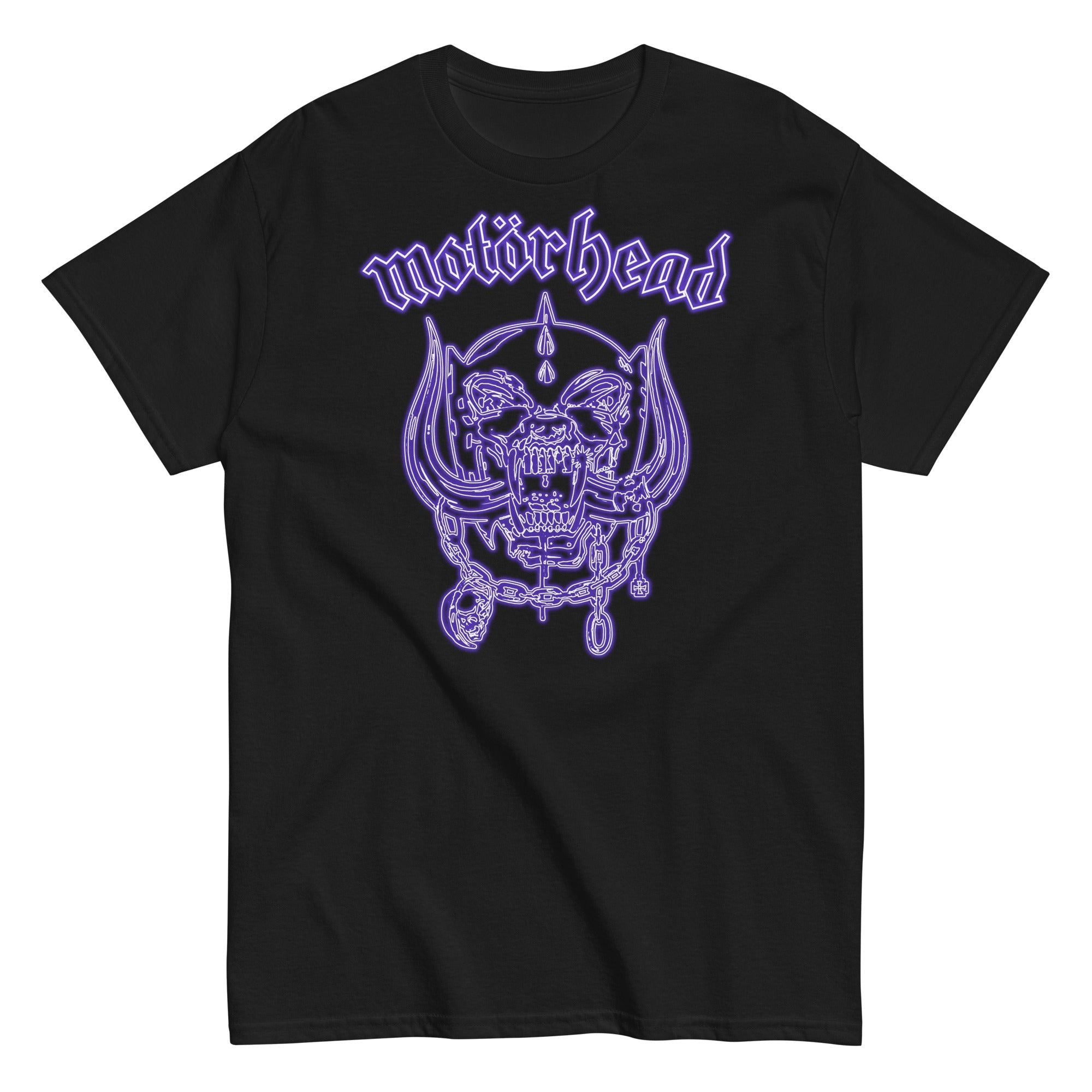 Motorhead - Neon Blue Warpig T-Shirt