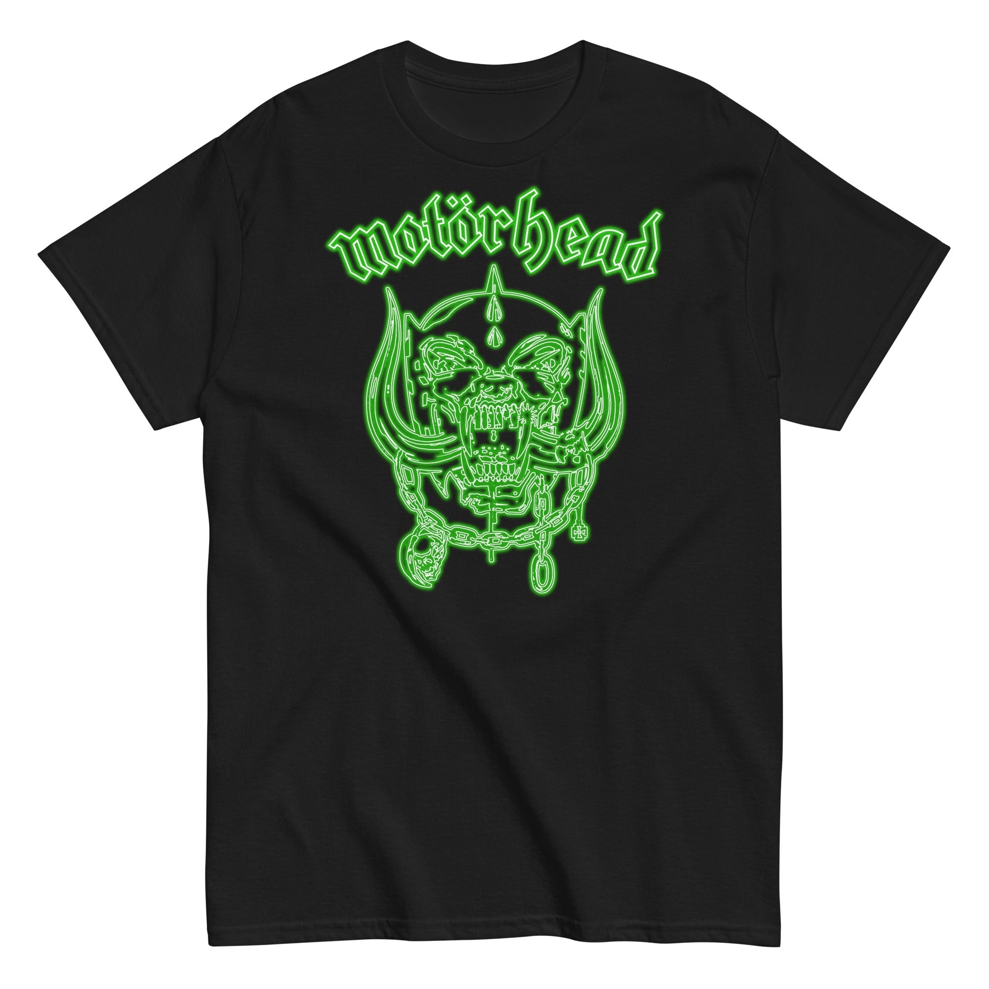 Motorhead - Neon Green Warpig T-Shirt