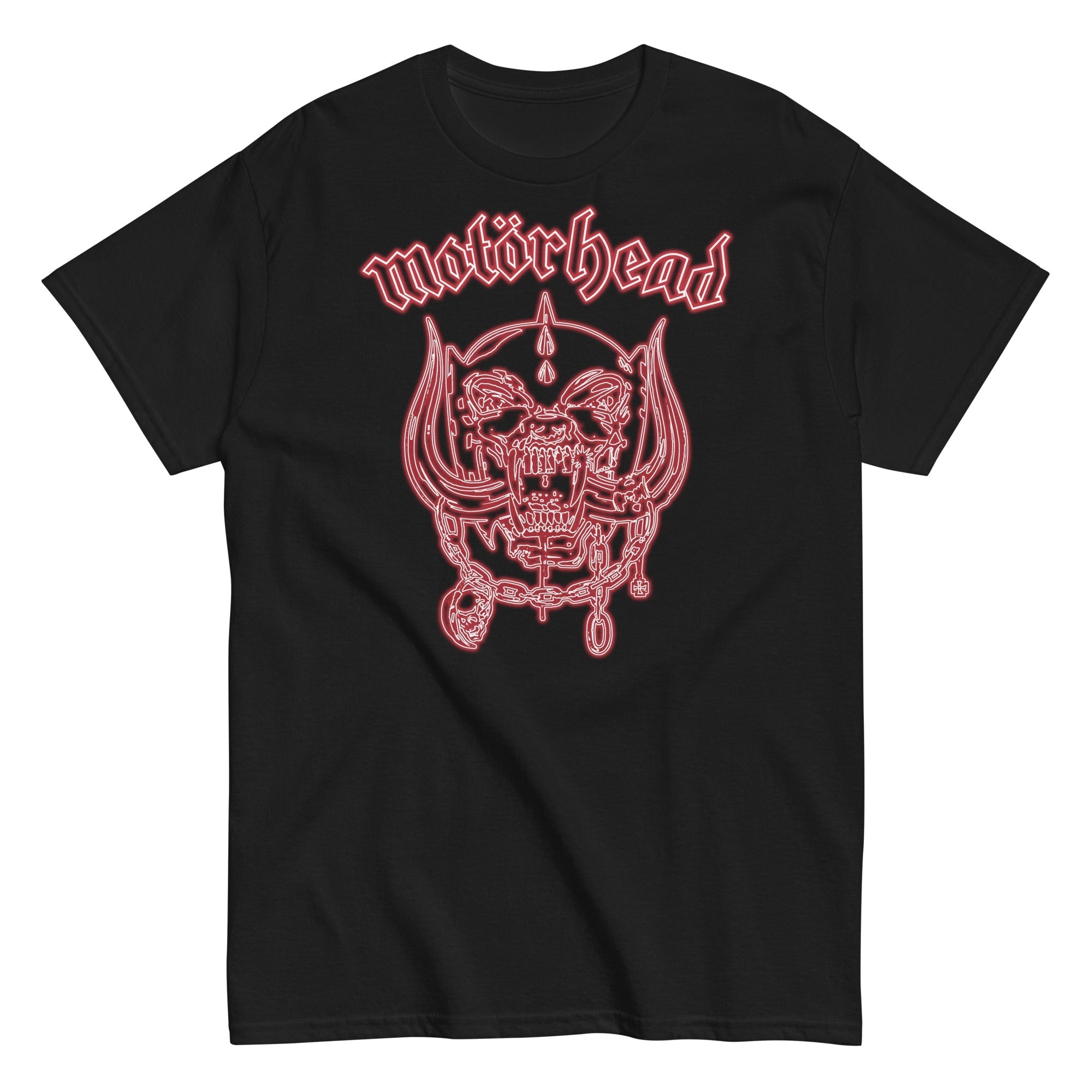 Motorhead - Neon Red Warpig T-Shirt