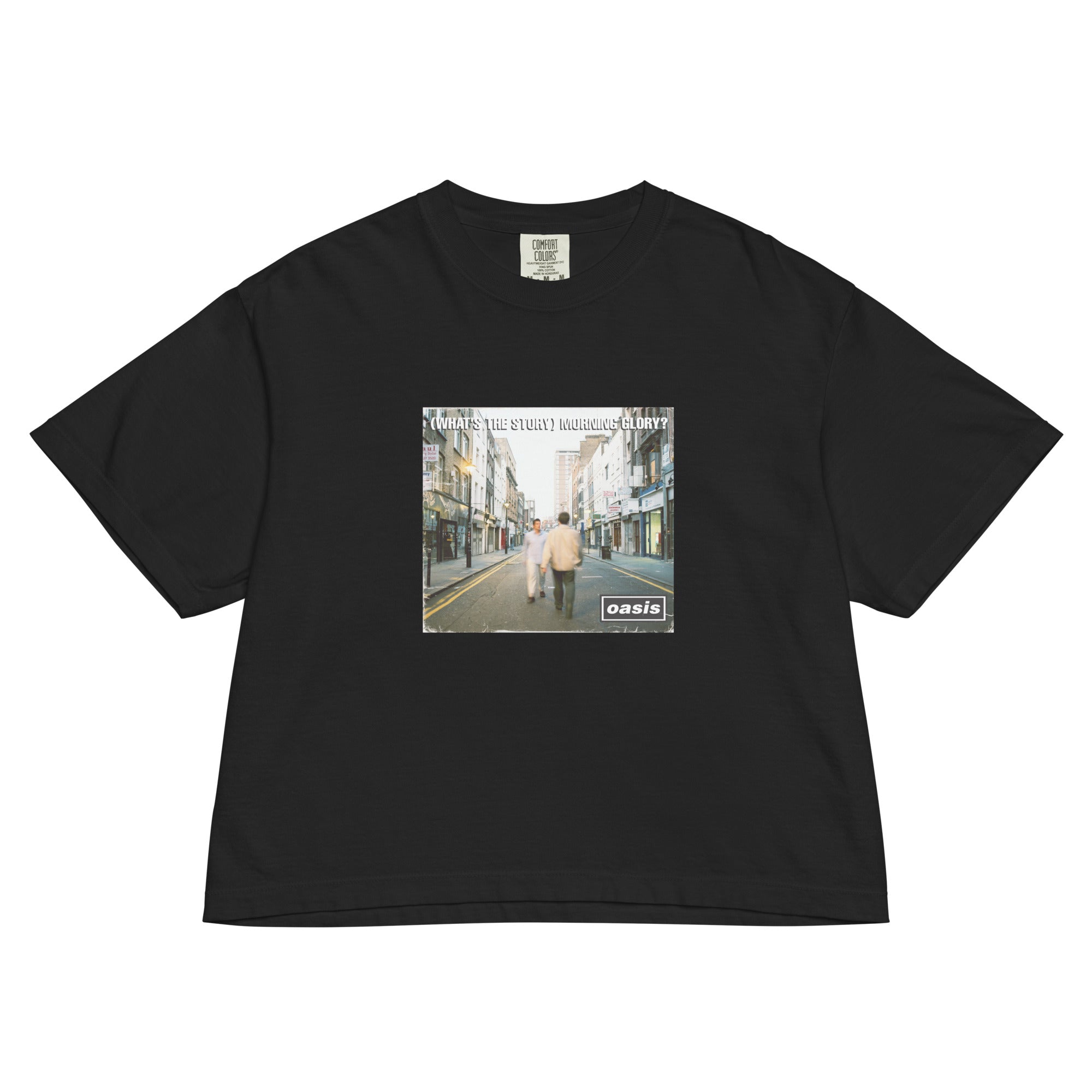 Oasis Whats the Story Morning Glory Mineral Wash Womens Crop Top