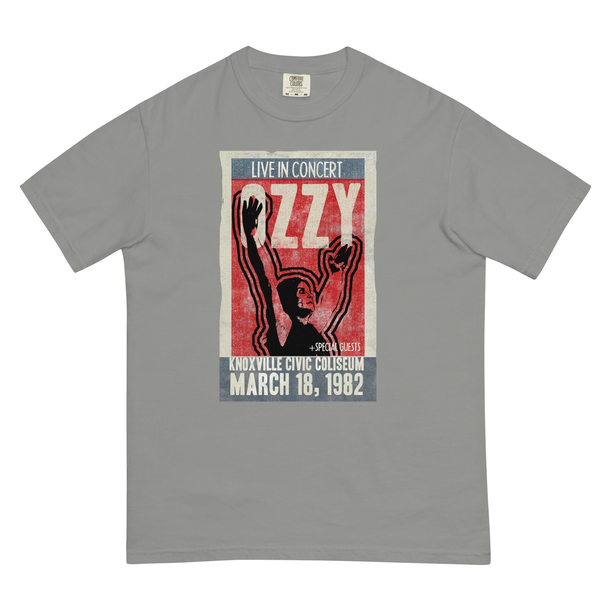 Ozzy Osbourne 1982 Knoxville Mineral Wash T-Shirt